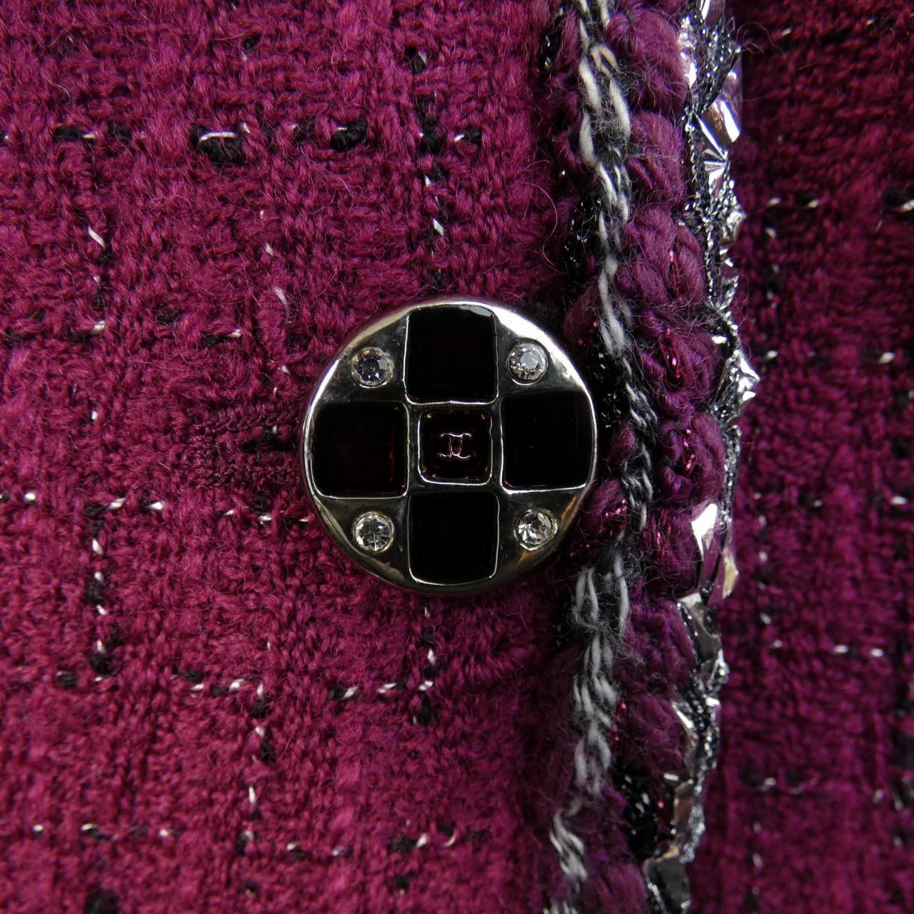 シャネル CHANEL ノーカラージャケット