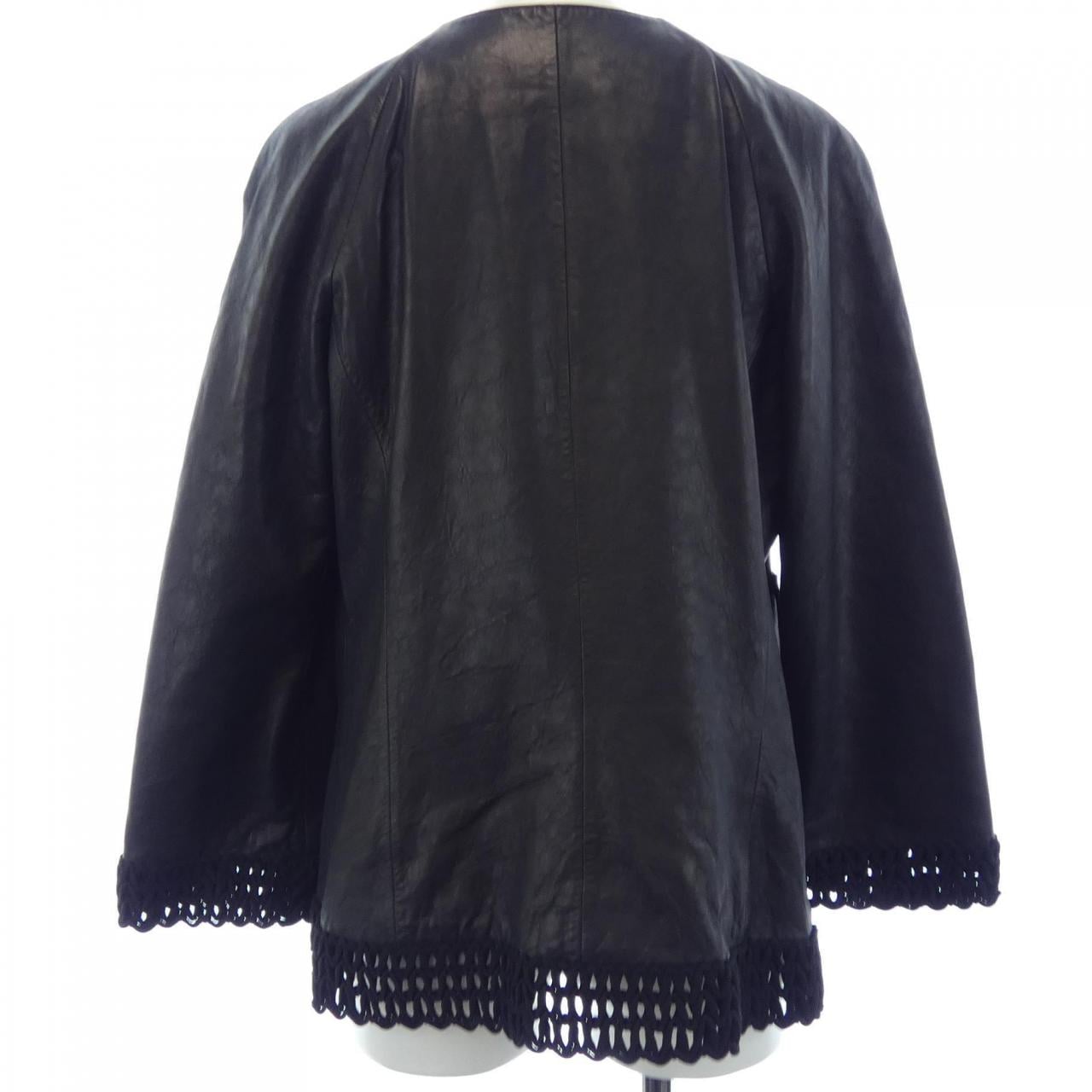 シャネル CHANEL P57938C00280 17C レザージャケット