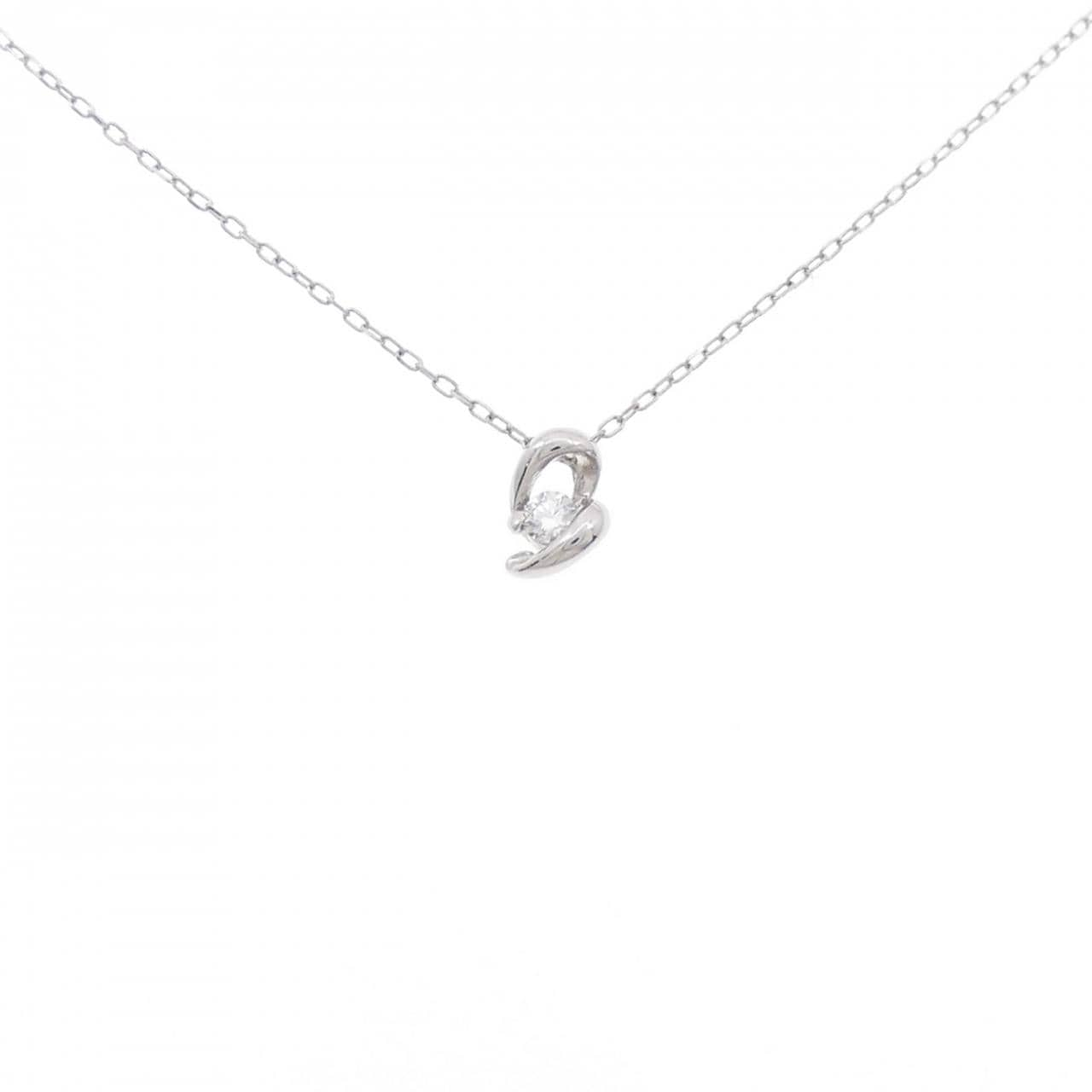 PT ダイヤモンド ネックレス 0.05CT