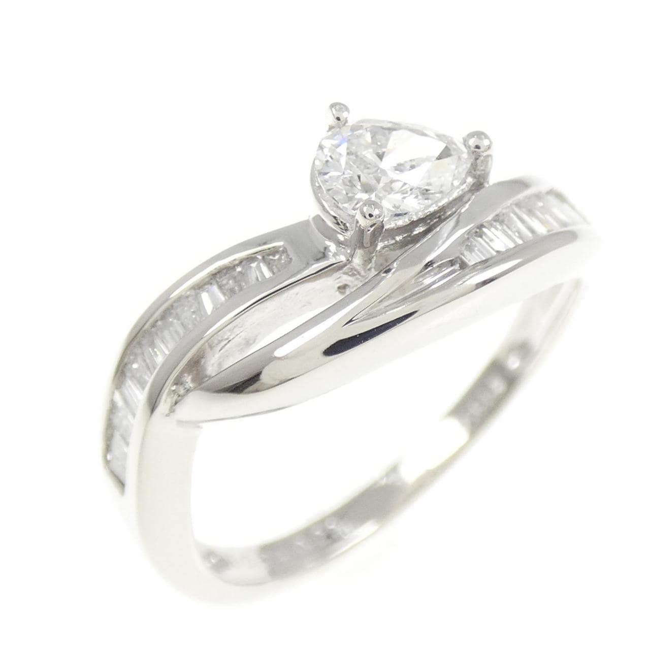 PT950 ダイヤモンド リング 0.24CT