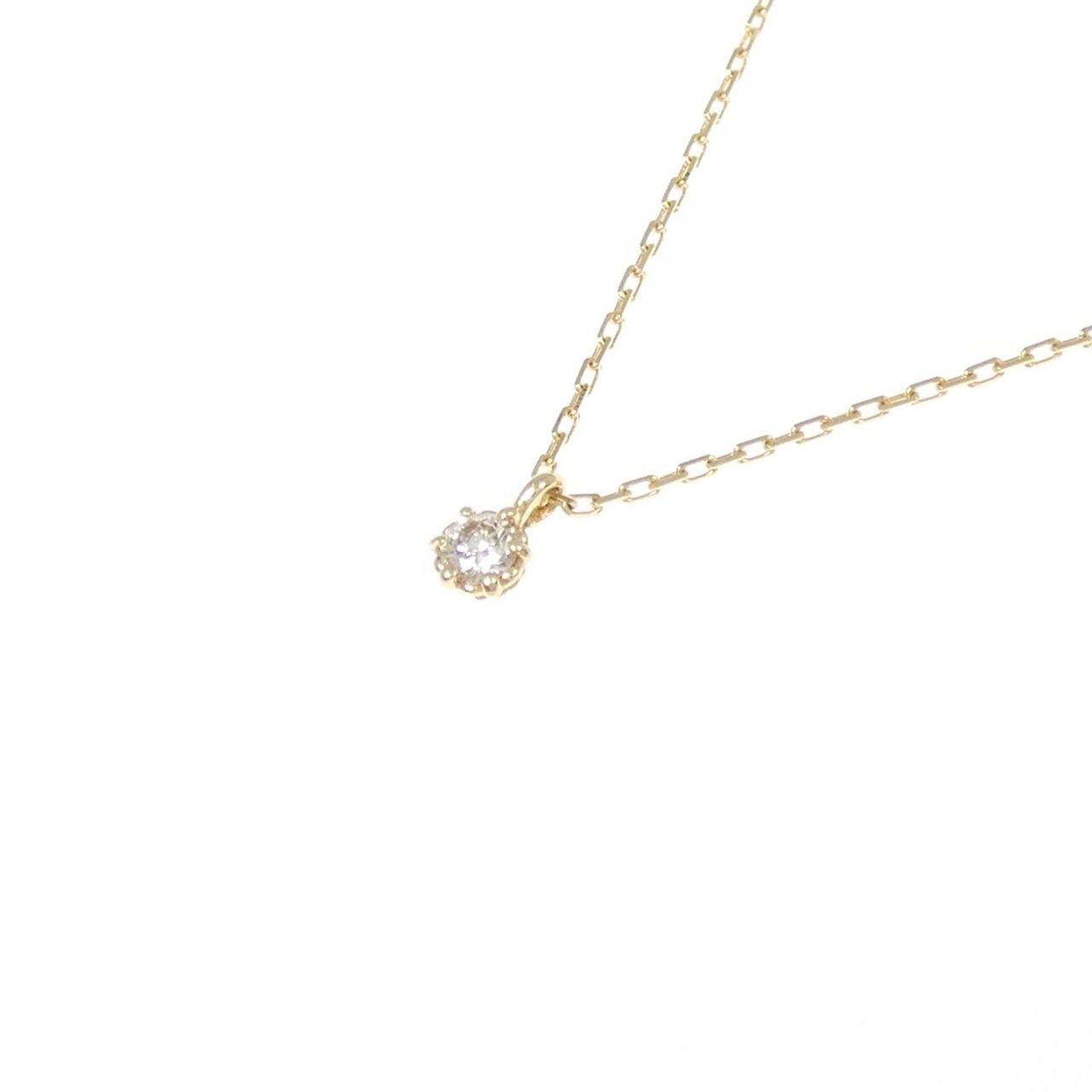 Agete鑽石項鍊 0.05CT