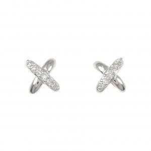 PT900 ダイヤモンド ピアス 0.12CT