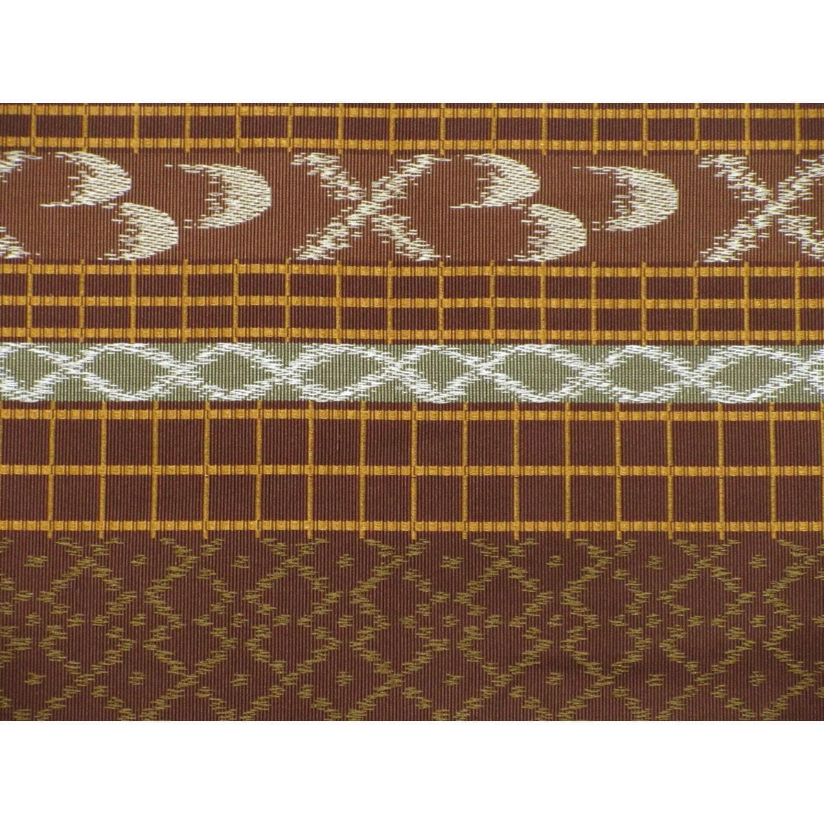 Half-width obi Hakataori