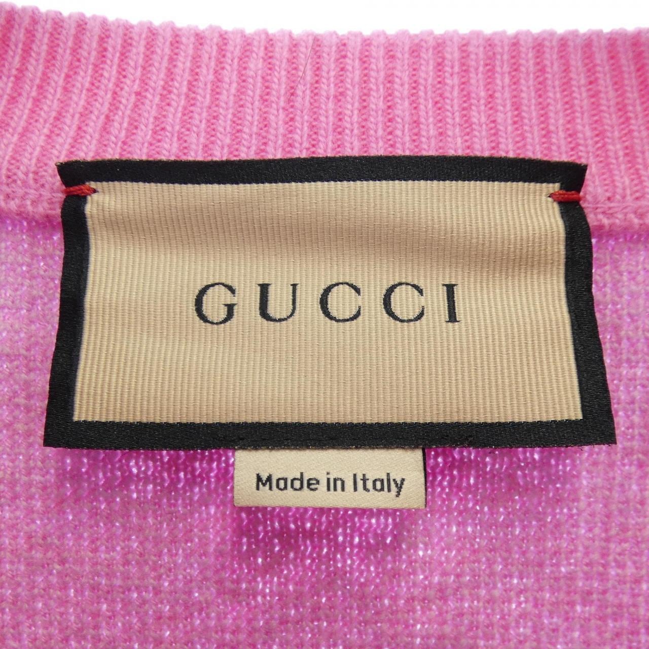 Gucci GUCCI GG羊毛提花毛衣GG款761549 XKDK5針織