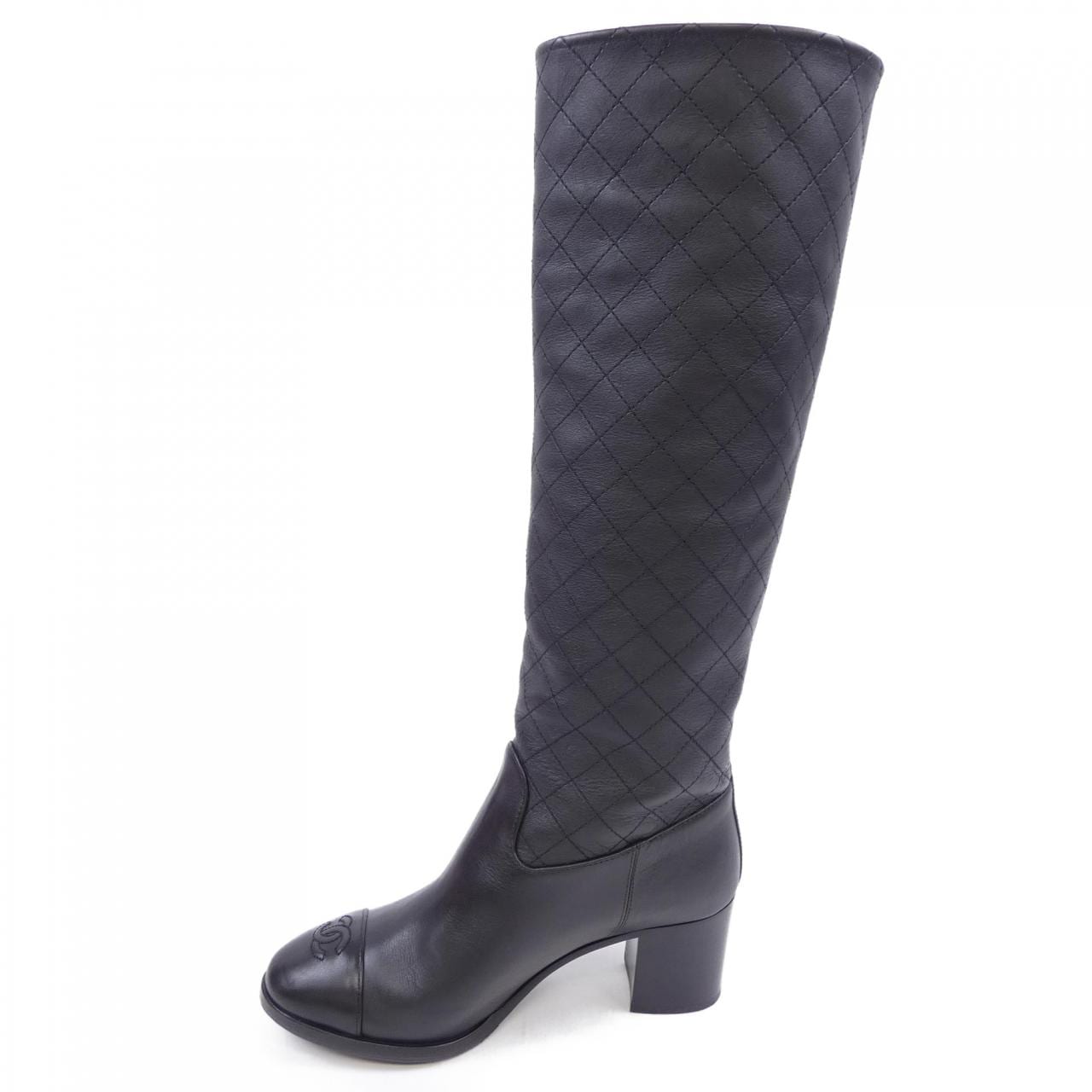 シャネル CHANEL ハイブーツ G39248X56605 ロングブーツ