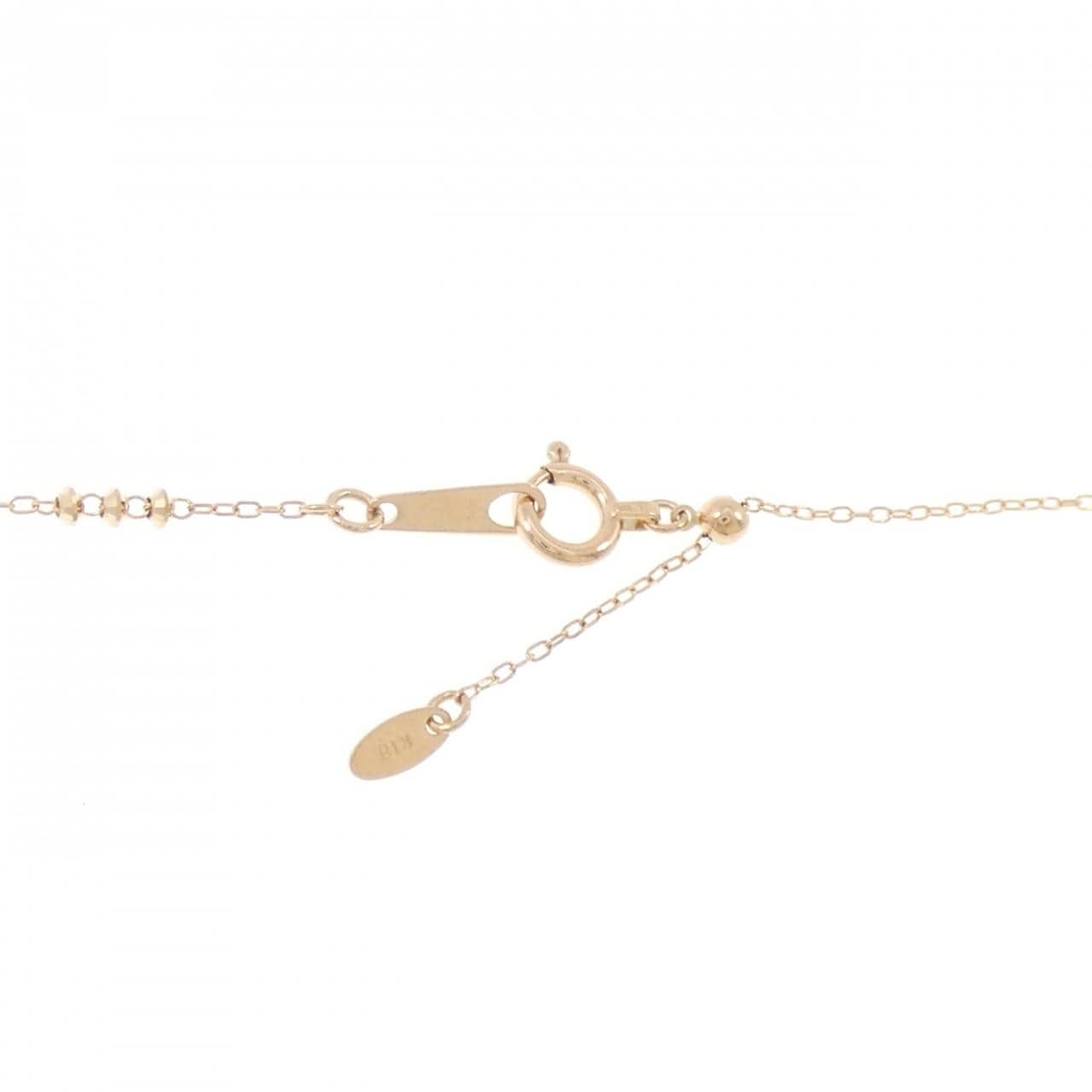 K18PG 淡水パール ネックレス