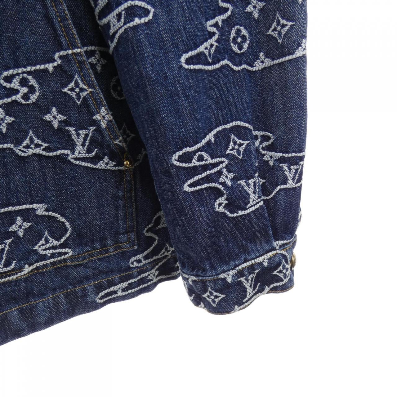 ルイヴィトン LOUIS VUITTON モノグラム デニム ワークウェアブルゾン HTA83WYPZ デニムジャケット