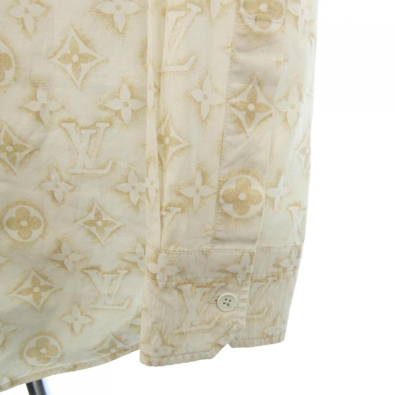 ルイヴィトン LOUIS VUITTON モノグラムロングスリーブコットンシャツ HPS33WZR6 シャツ