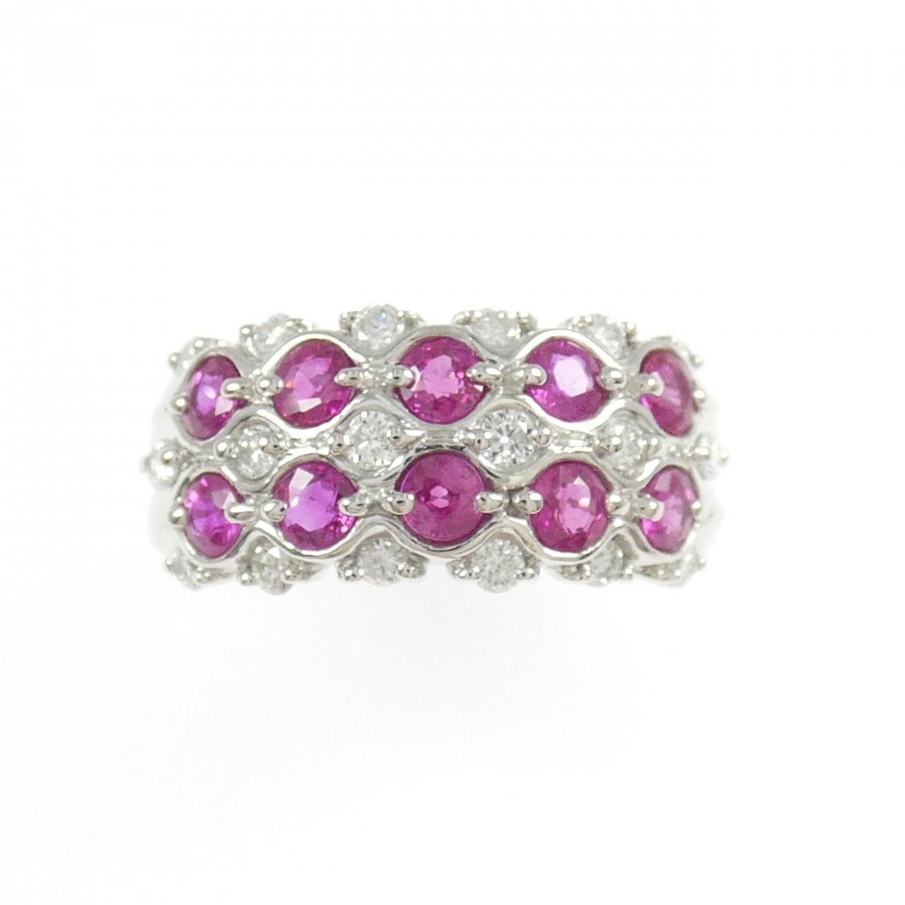 PT900 ルビー リング 1.13CT