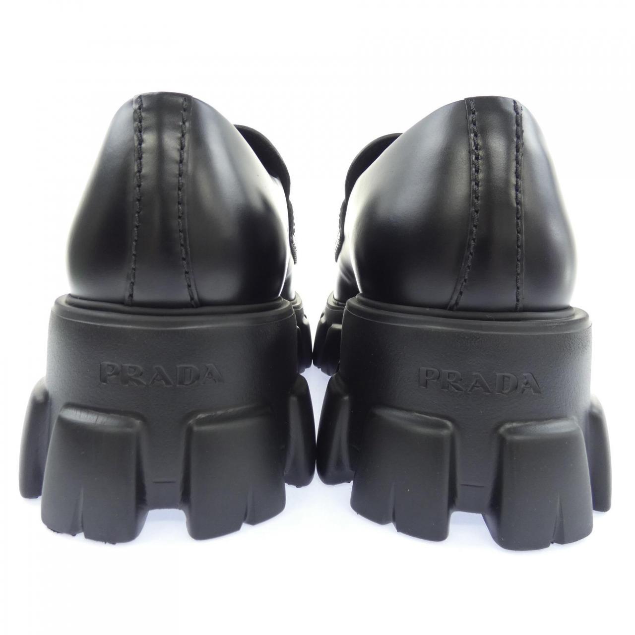 プラダ PRADA モノリスブラッシュドレザーローファー 2DE129 シューズ