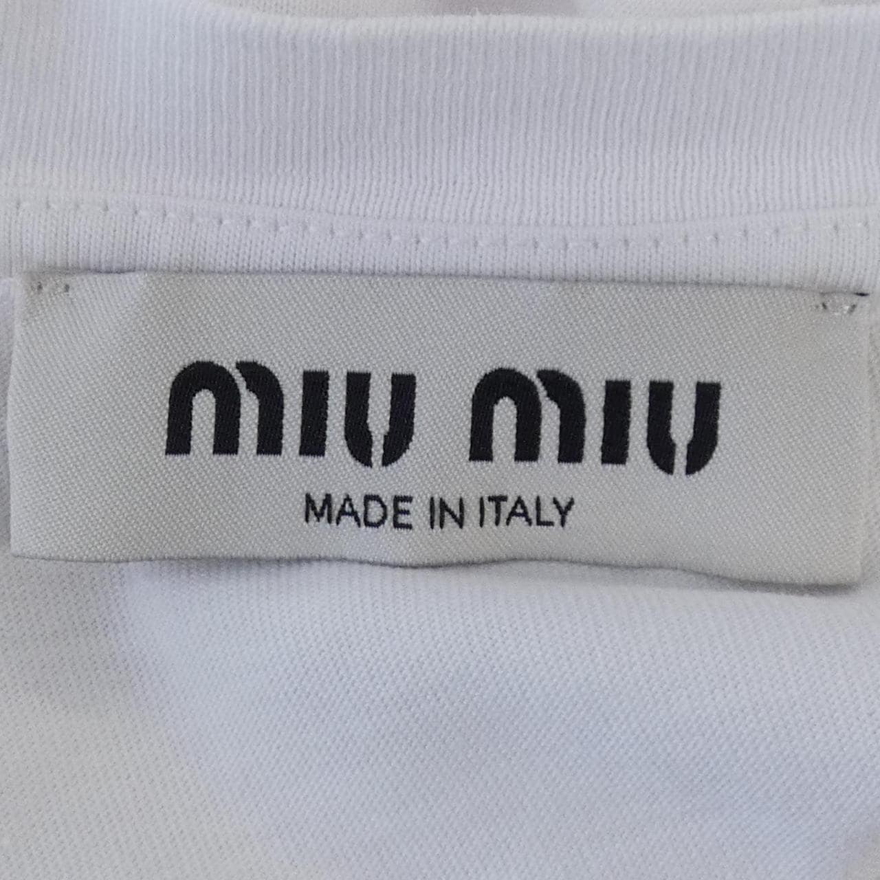 ミュウミュウ MIU MIU MJN345 S231 12MF Tシャツ