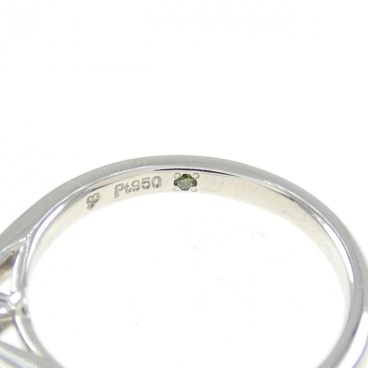 PT950 ダイヤモンド リング 0.301CT G VS1 EXT