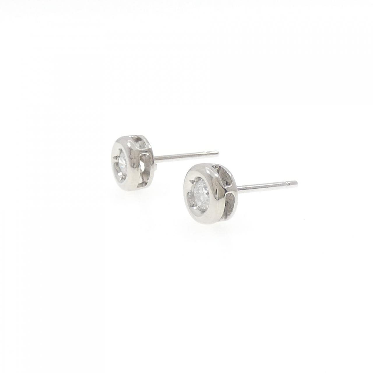 PT900 ダイヤモンド ピアス 0.31CT