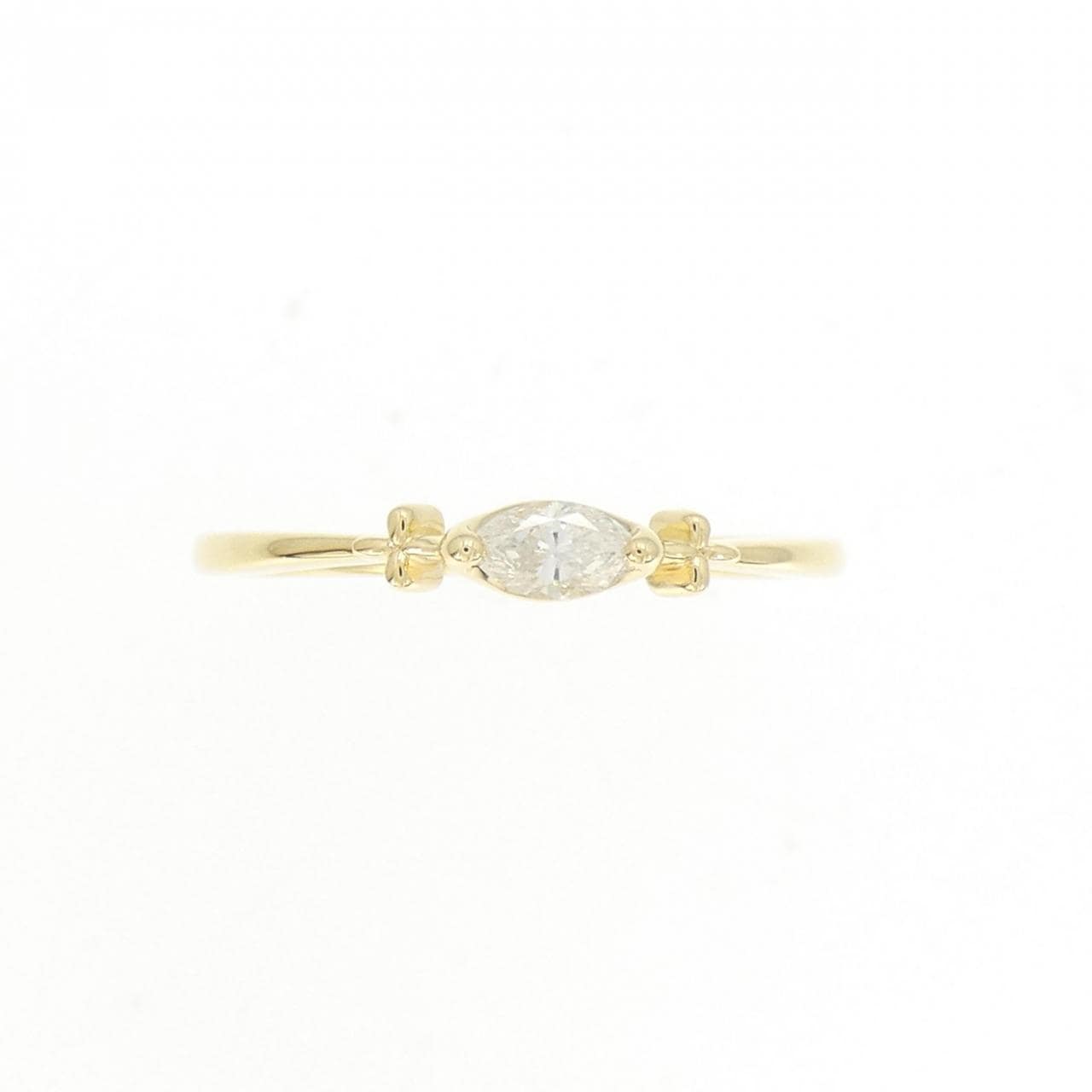 K18YG ダイヤモンド リング 0.15CT