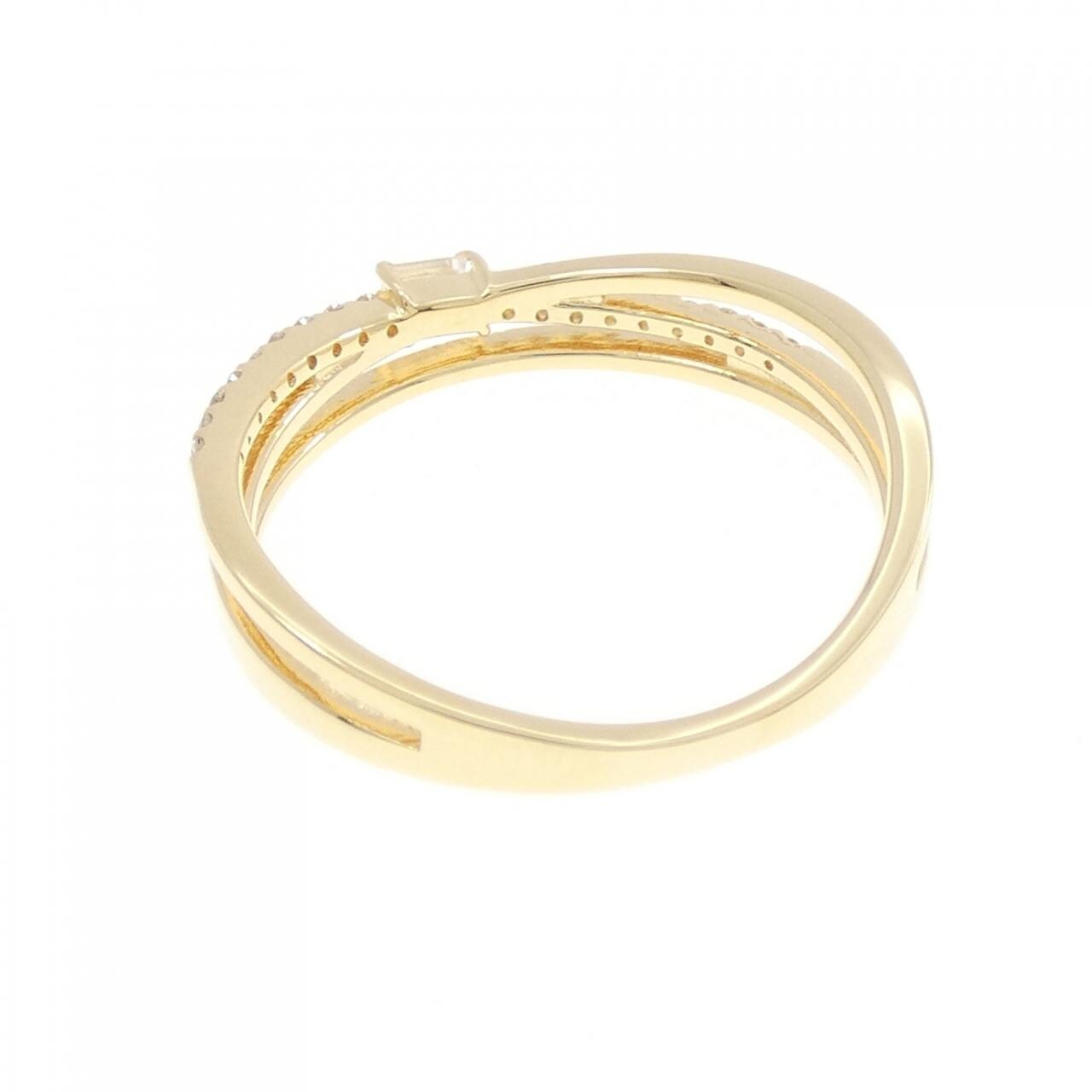 【新品】K18YG ダイヤモンド リング 0.15CT