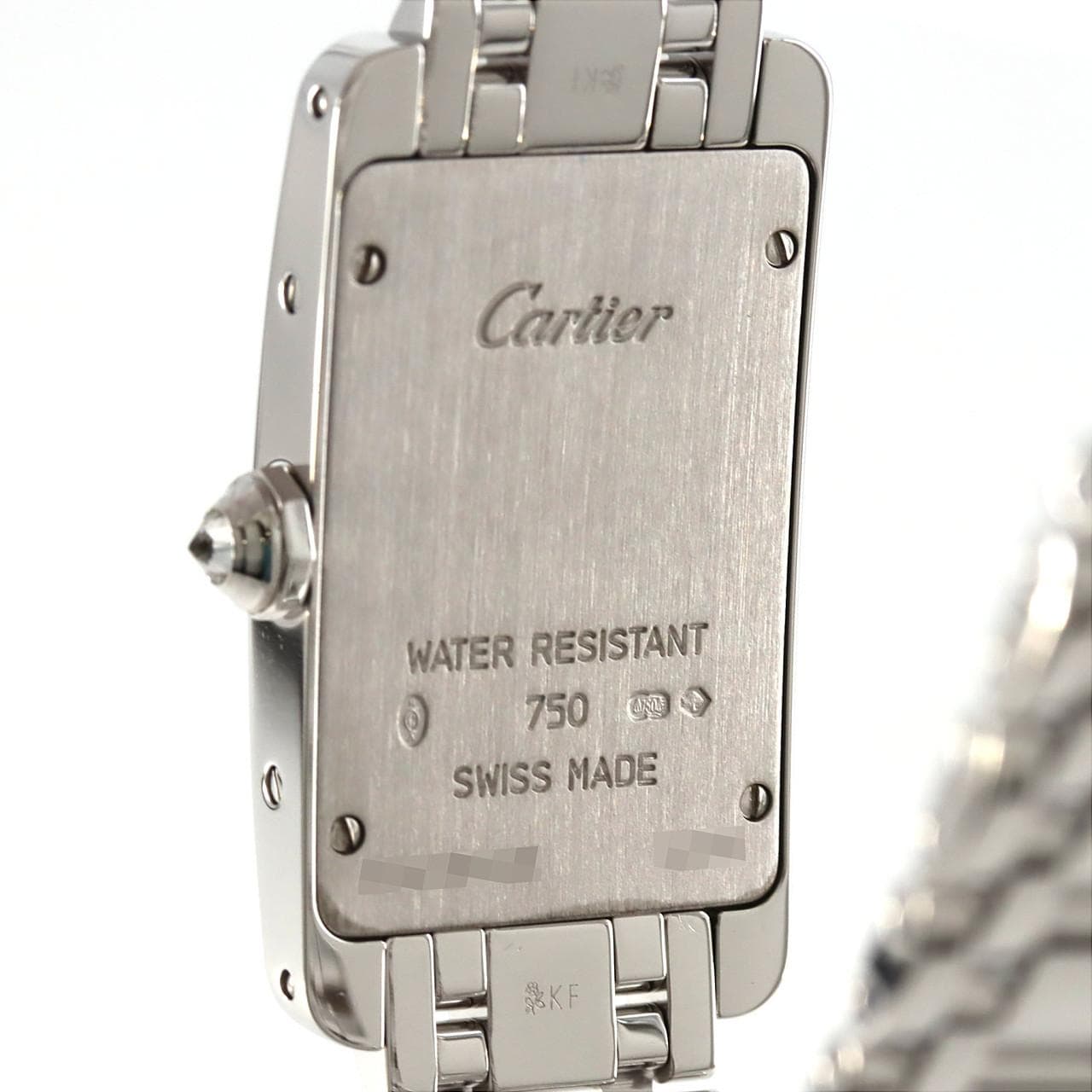 カルティエ タンクアメリカンSM WG/クロスD WB7073L1 WG クォーツ