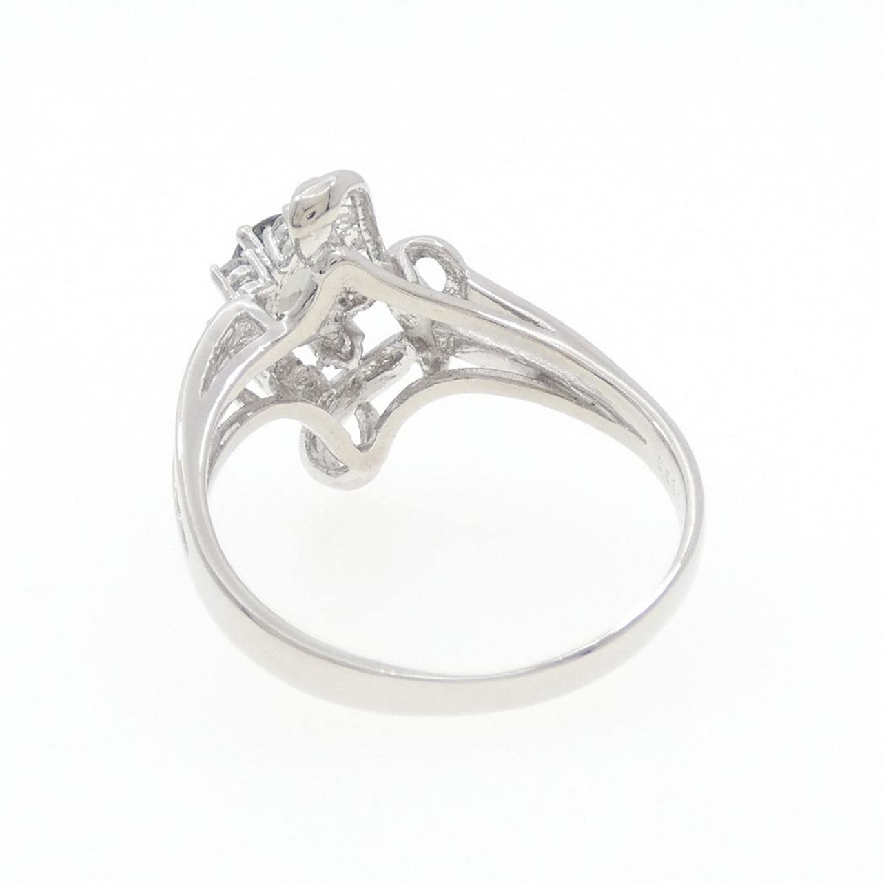 PT900 アレキサンドライト リング 0.34CT