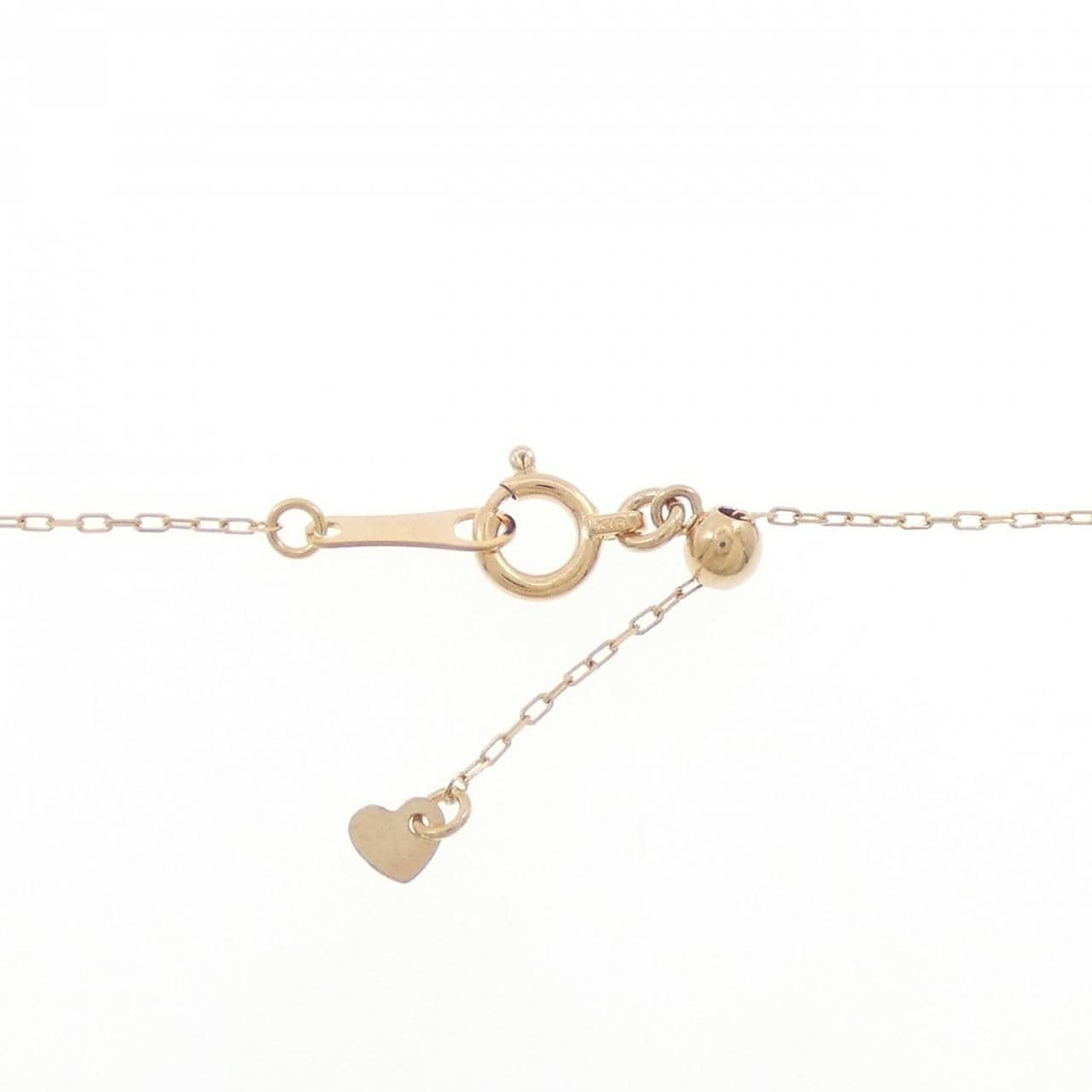 K18PG ダイヤモンド ネックレス 0.07CT