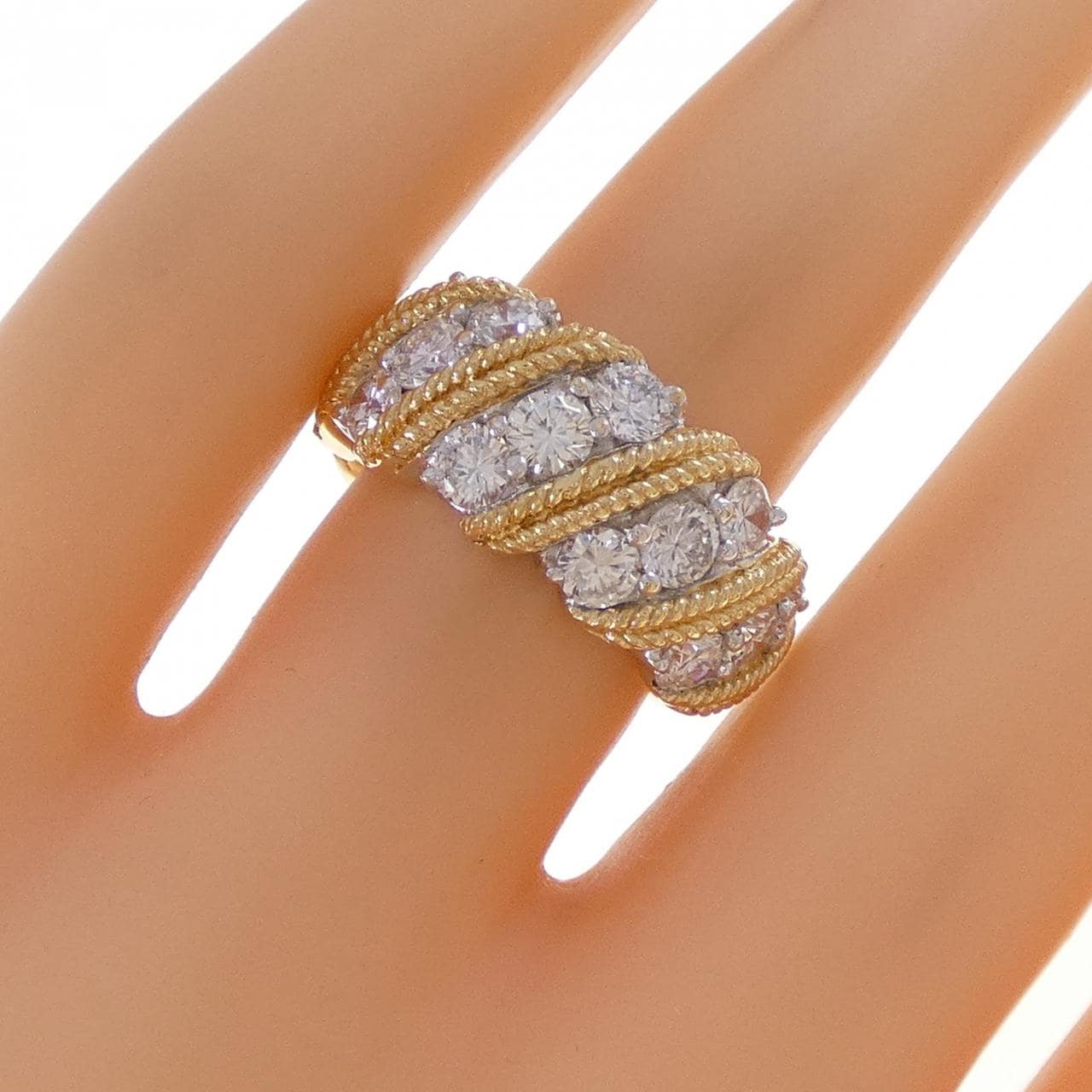 ポンテヴェキオ ダイヤモンド リング 2.00CT