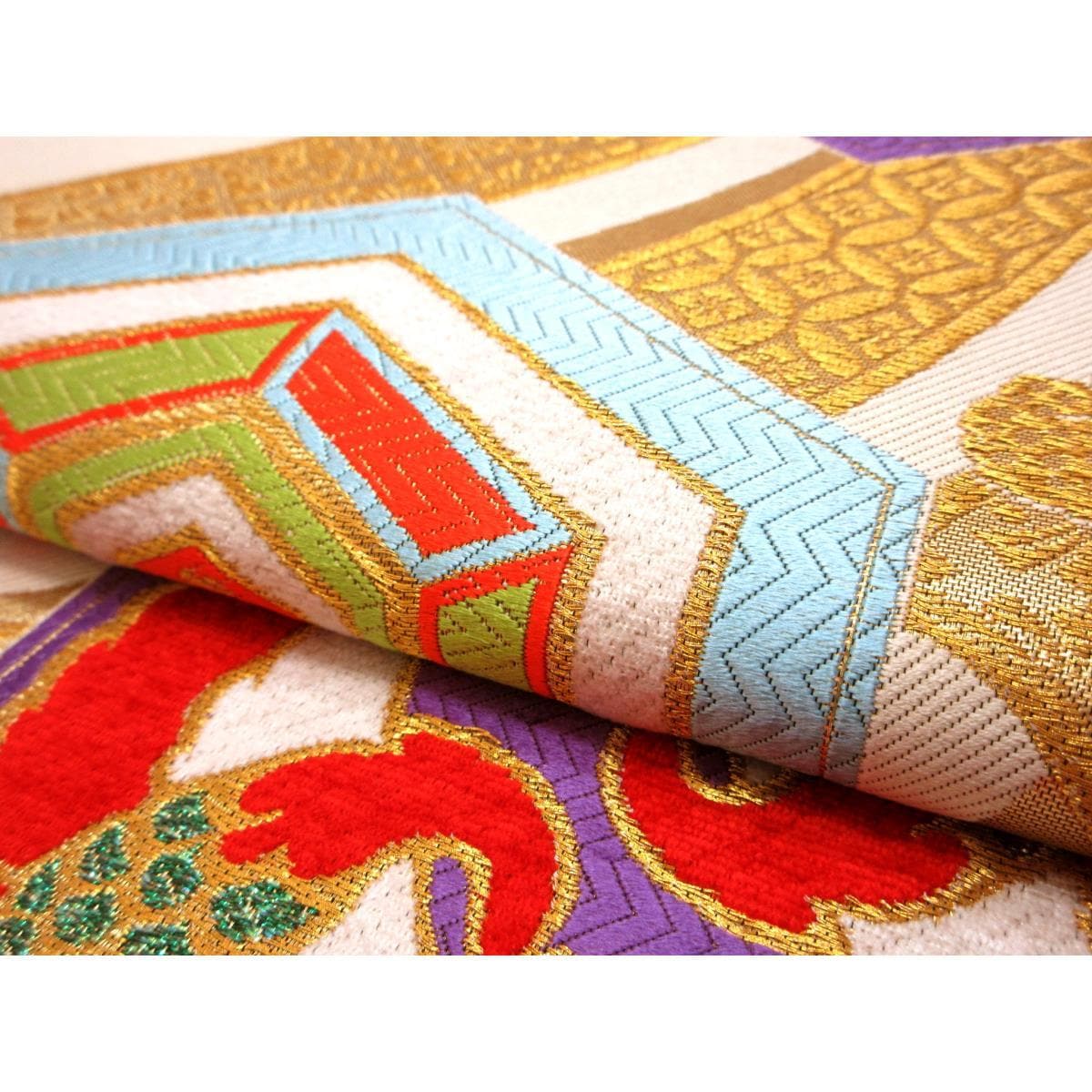 袋帶絲緞無芯縫制