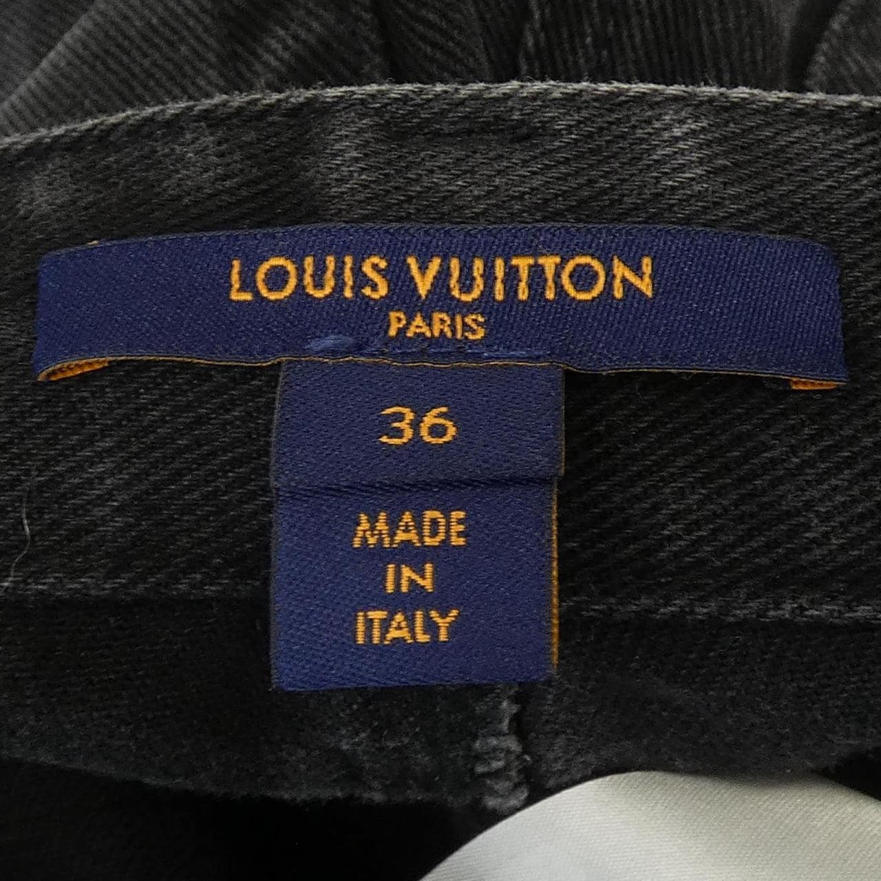 ルイヴィトン LOUIS VUITTON FNPA24NY9 1A9WP ダミエグラフィットデニムミニ ショートパンツ