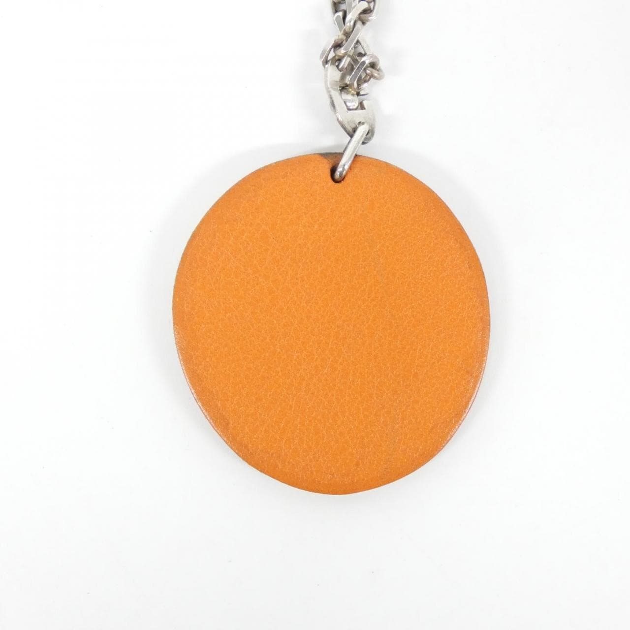 HERMES Orange Fruit Porte Cle Keychain 027888CS