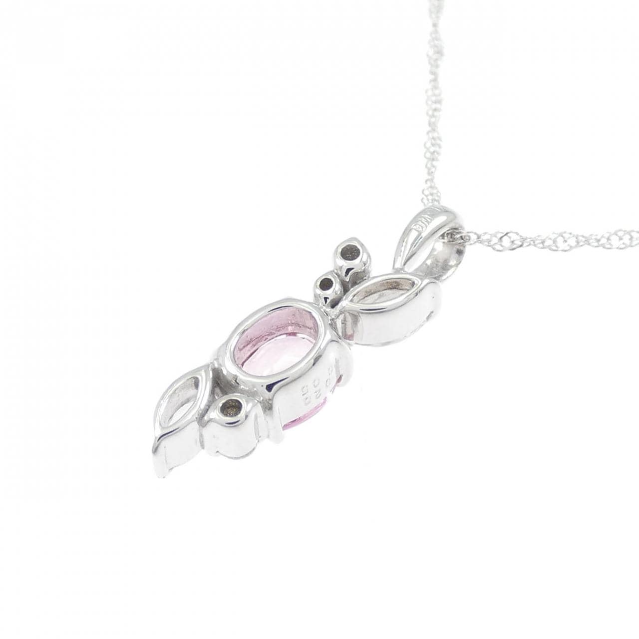 K18WG サファイヤ ネックレス 0.50CT