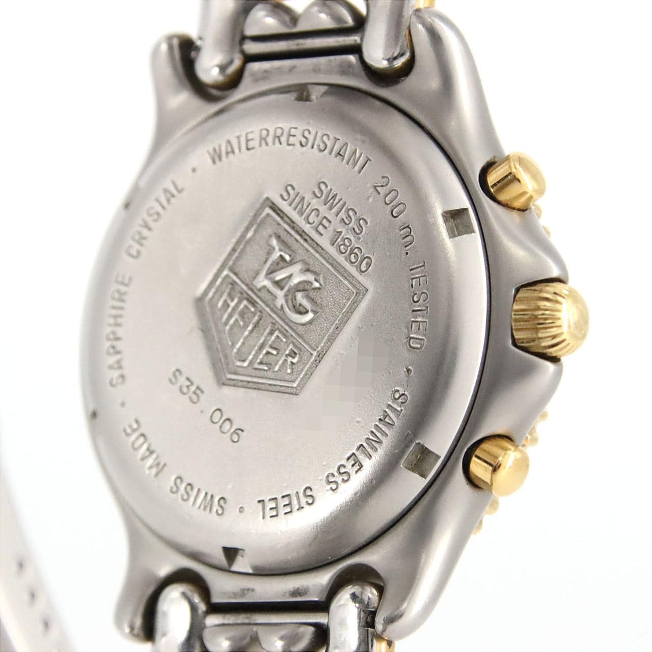 【ノーメンテナンス還元価格】タグ･ホイヤー セルクロノグラフ コンビ S35.006 SSxGP クォーツ