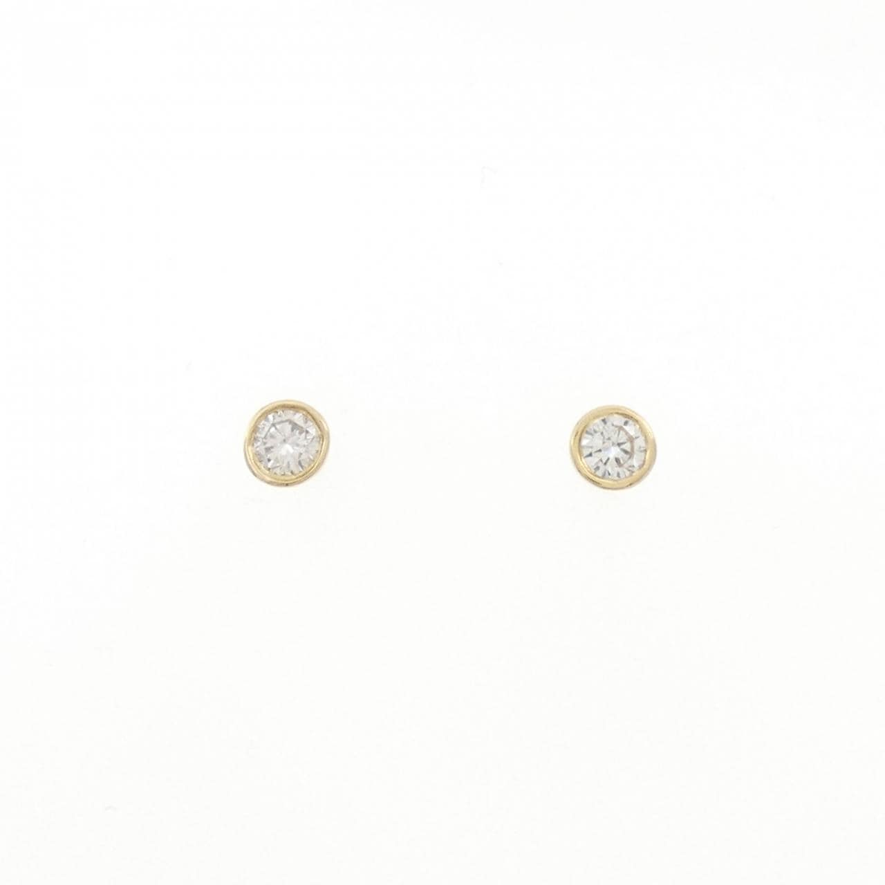 K18YG ダイヤモンド ピアス