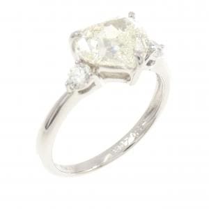 PT900 ダイヤモンド リング 2.007CT M VS1 ファンシーカット