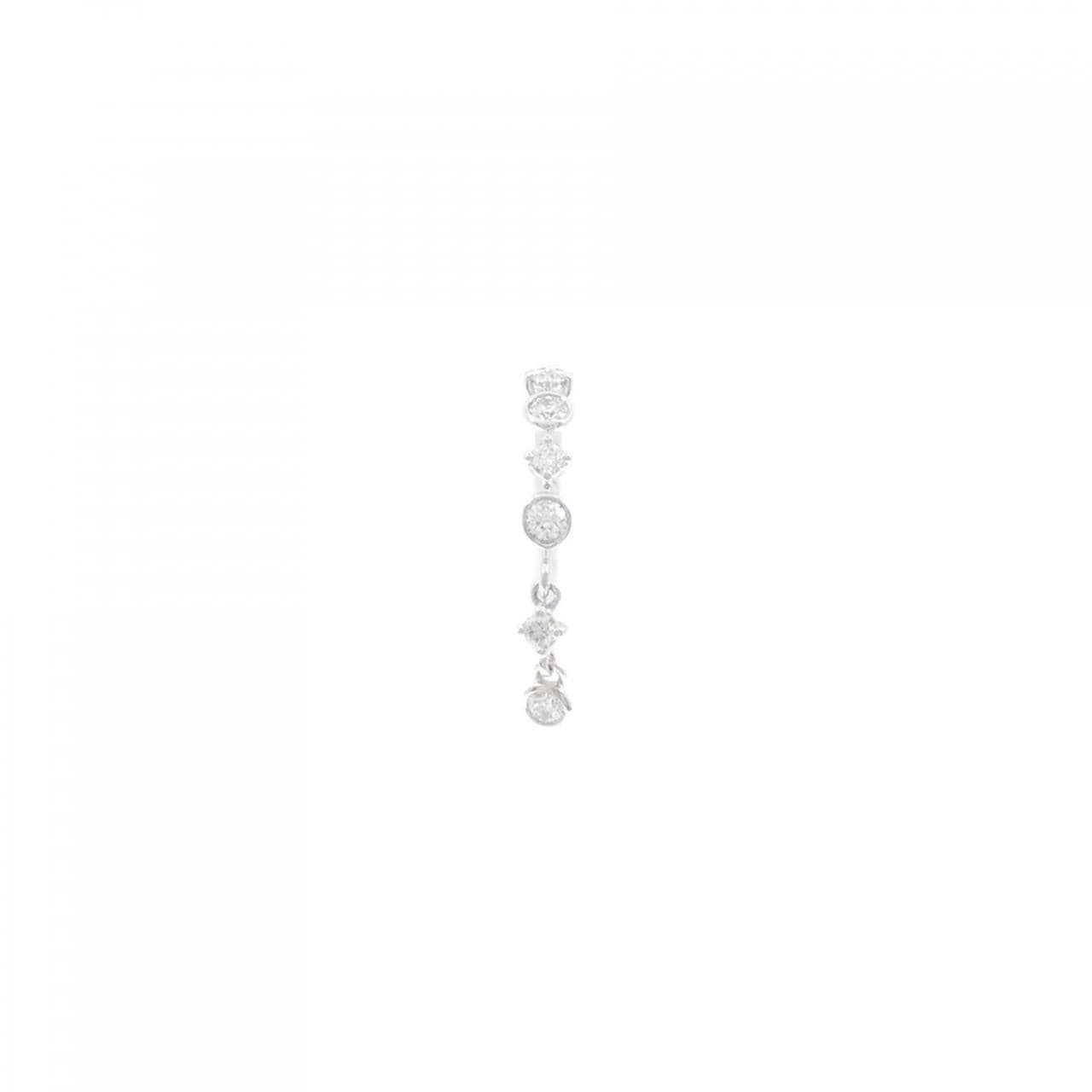 ミキモト ダイヤモンド イヤーカフ 0.17CT 片耳