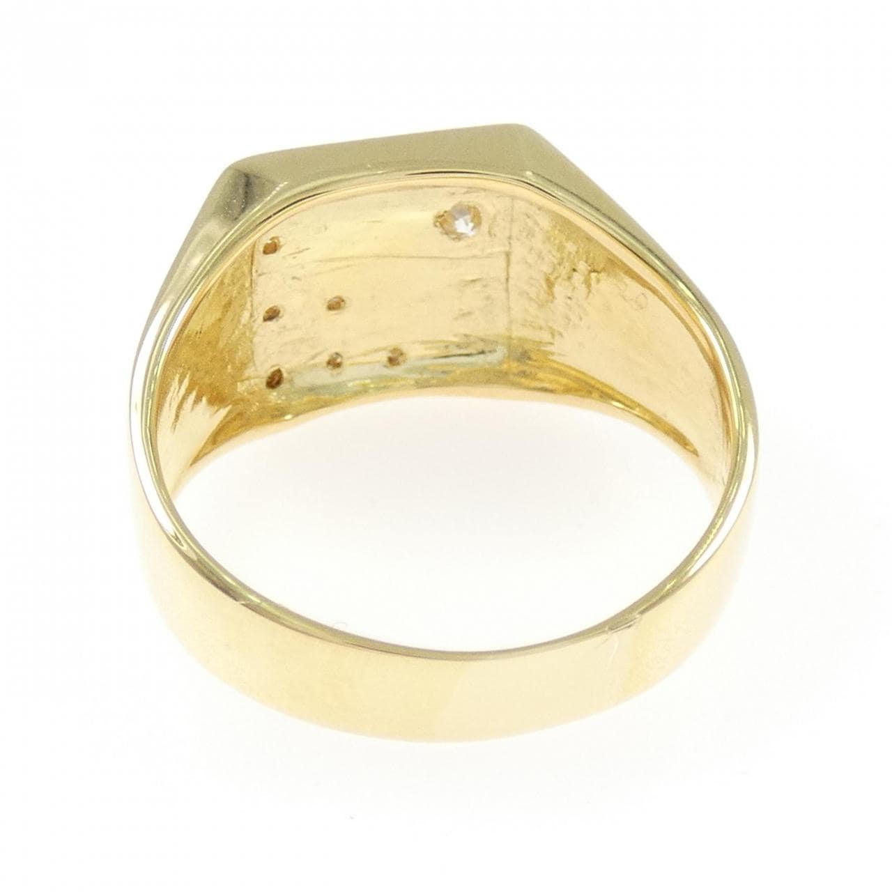 K18YG ダイヤモンド リング 0.12CT