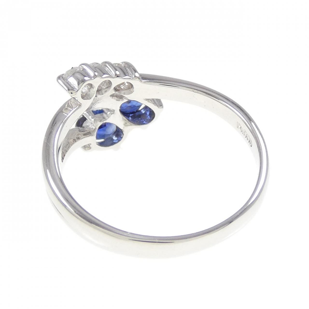 PT900 サファイヤ リング 0.60CT