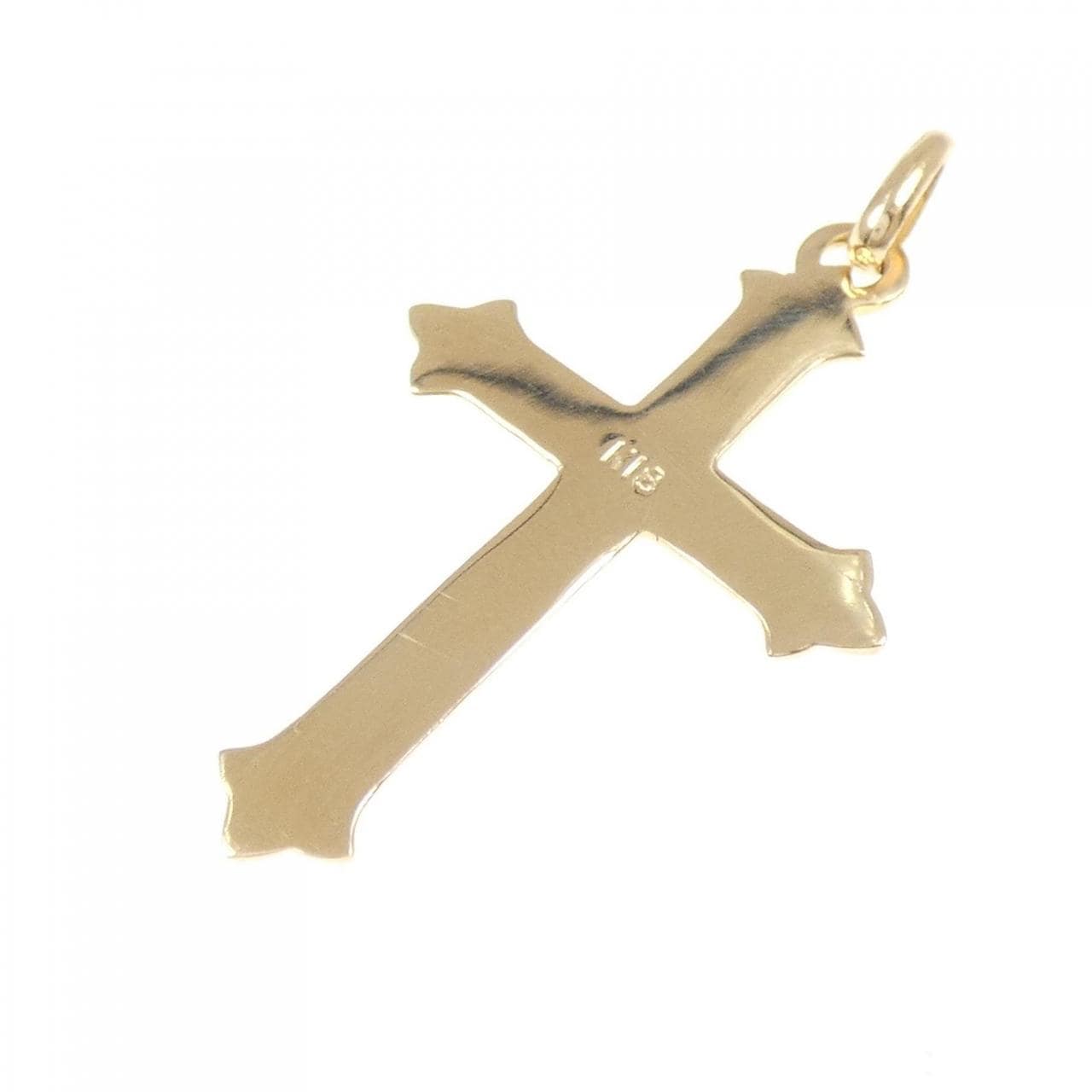 K18YG クロス ペンダント