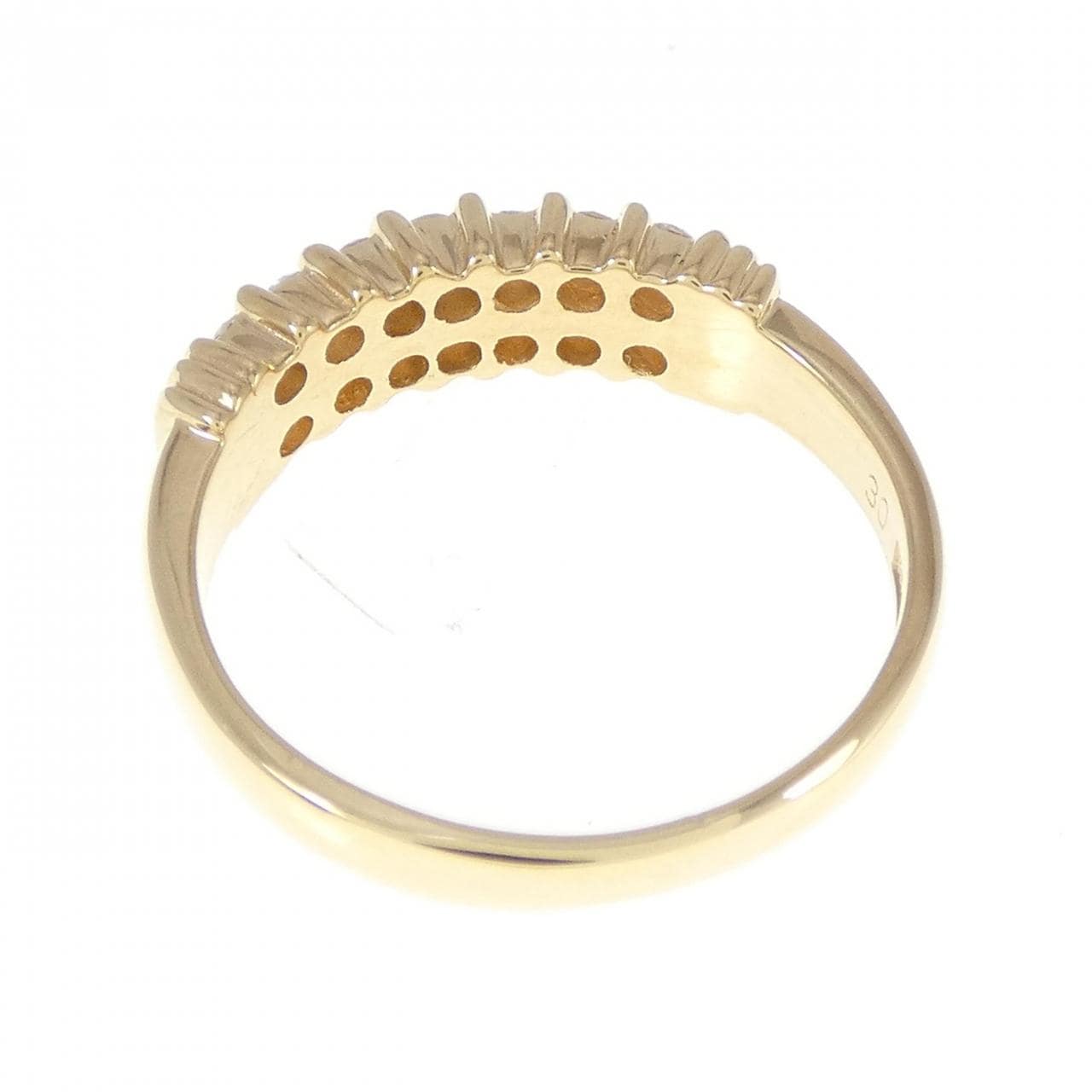 K18YG ダイヤモンド リング 0.30CT