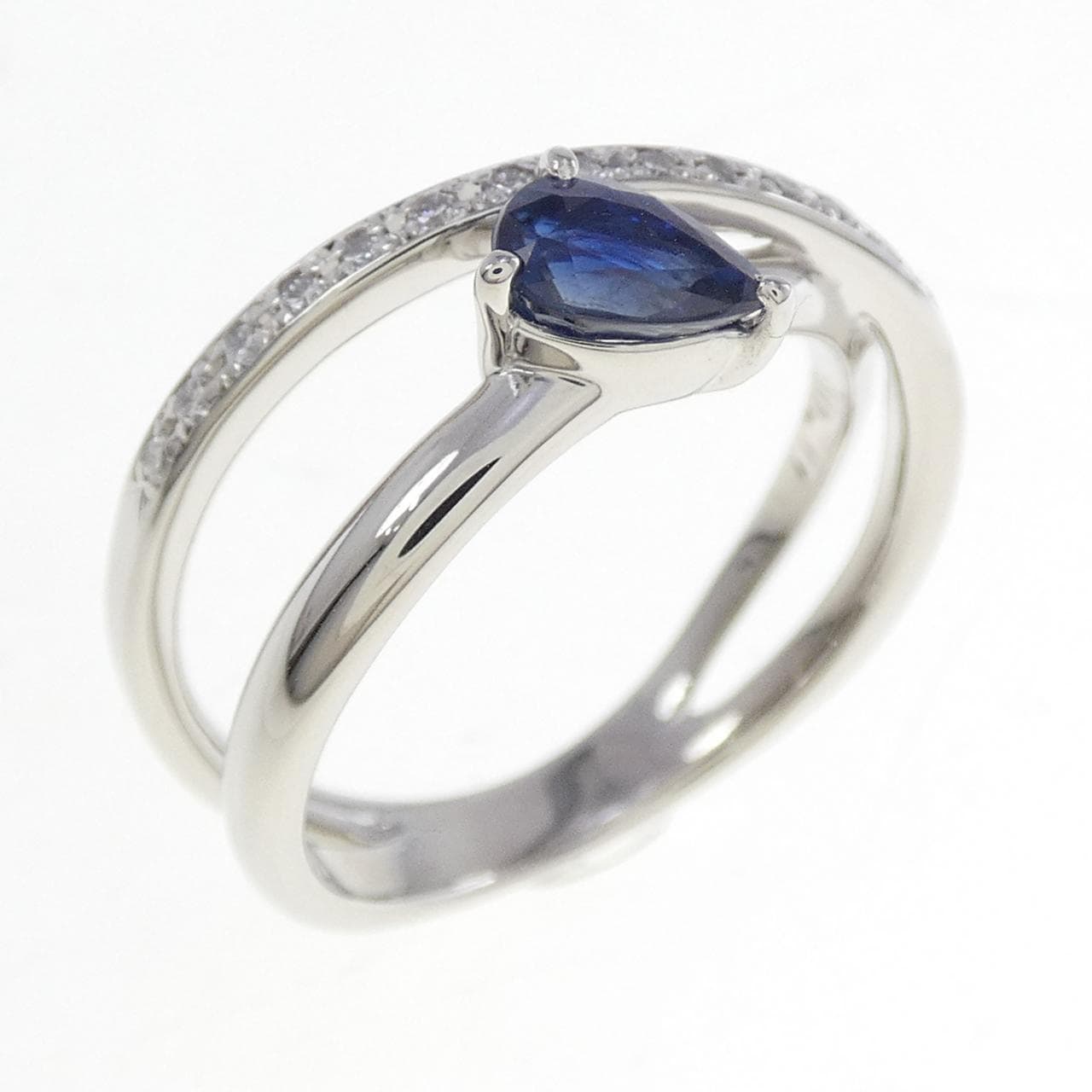 PT900 サファイヤ リング 0.61CT