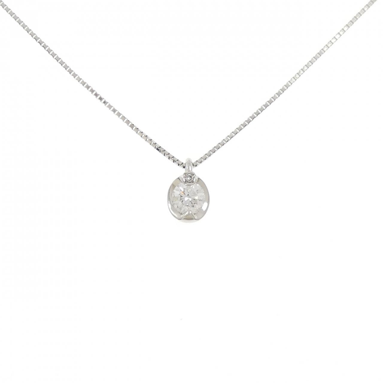 PT900/PT850 ダイヤモンド ネックレス 0.314CT