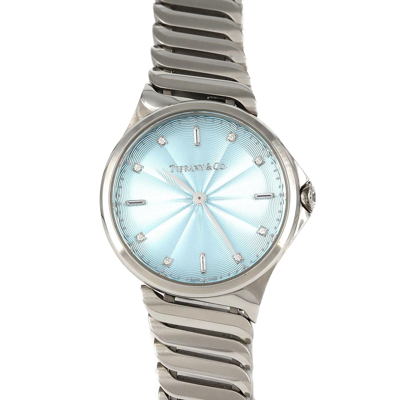 ティファニー メトロ ･8P･4バゲットD 60874516 SS クォーツ
