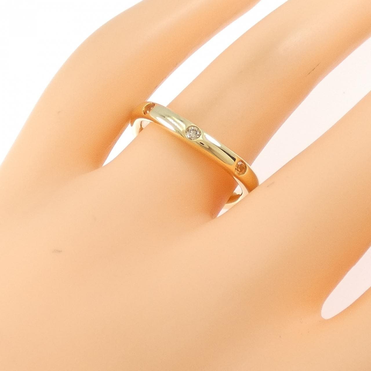 カシケイ サファイヤ リング 0.13CT