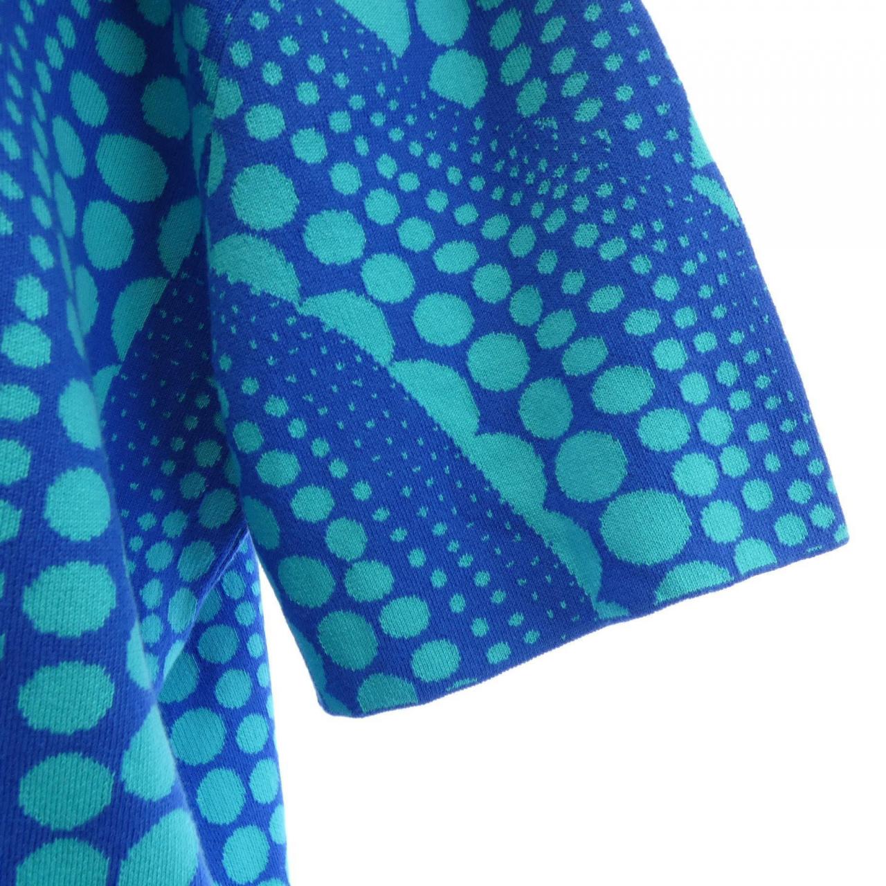 ルイヴィトン LOUIS VUITTON LV×YK オールオーバーパンプキンクルーネック HON38WJL4 草間彌生 ニット