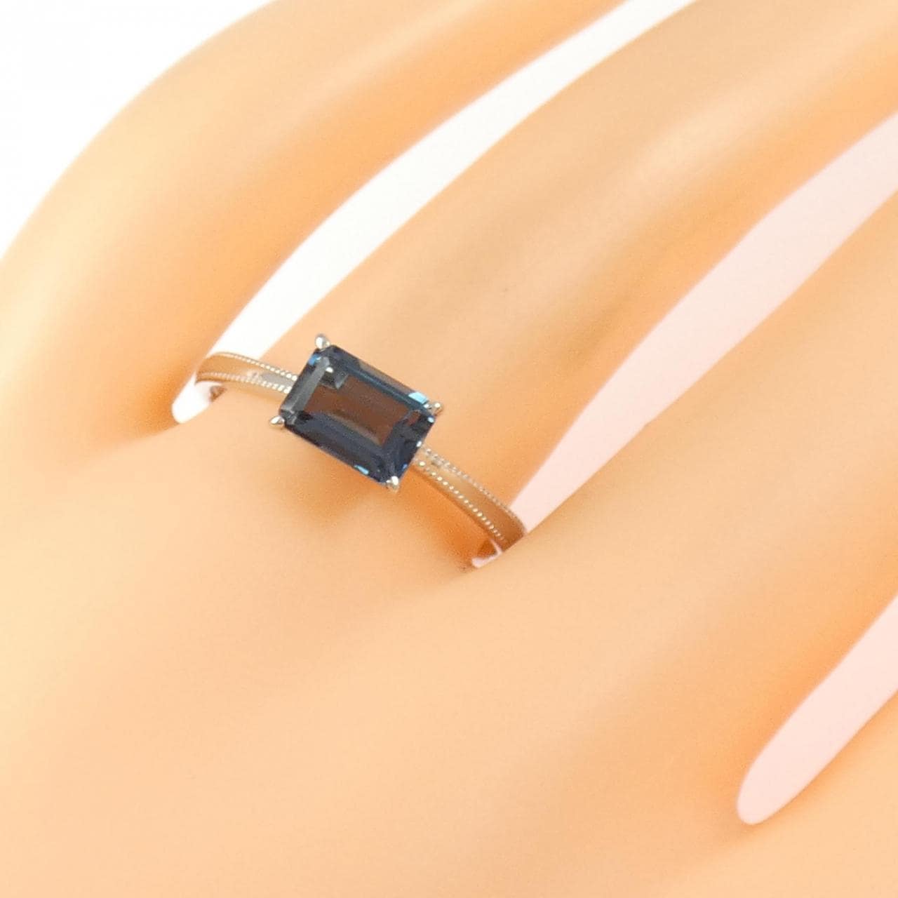 PT900 ブルートパーズ リング 1.23CT