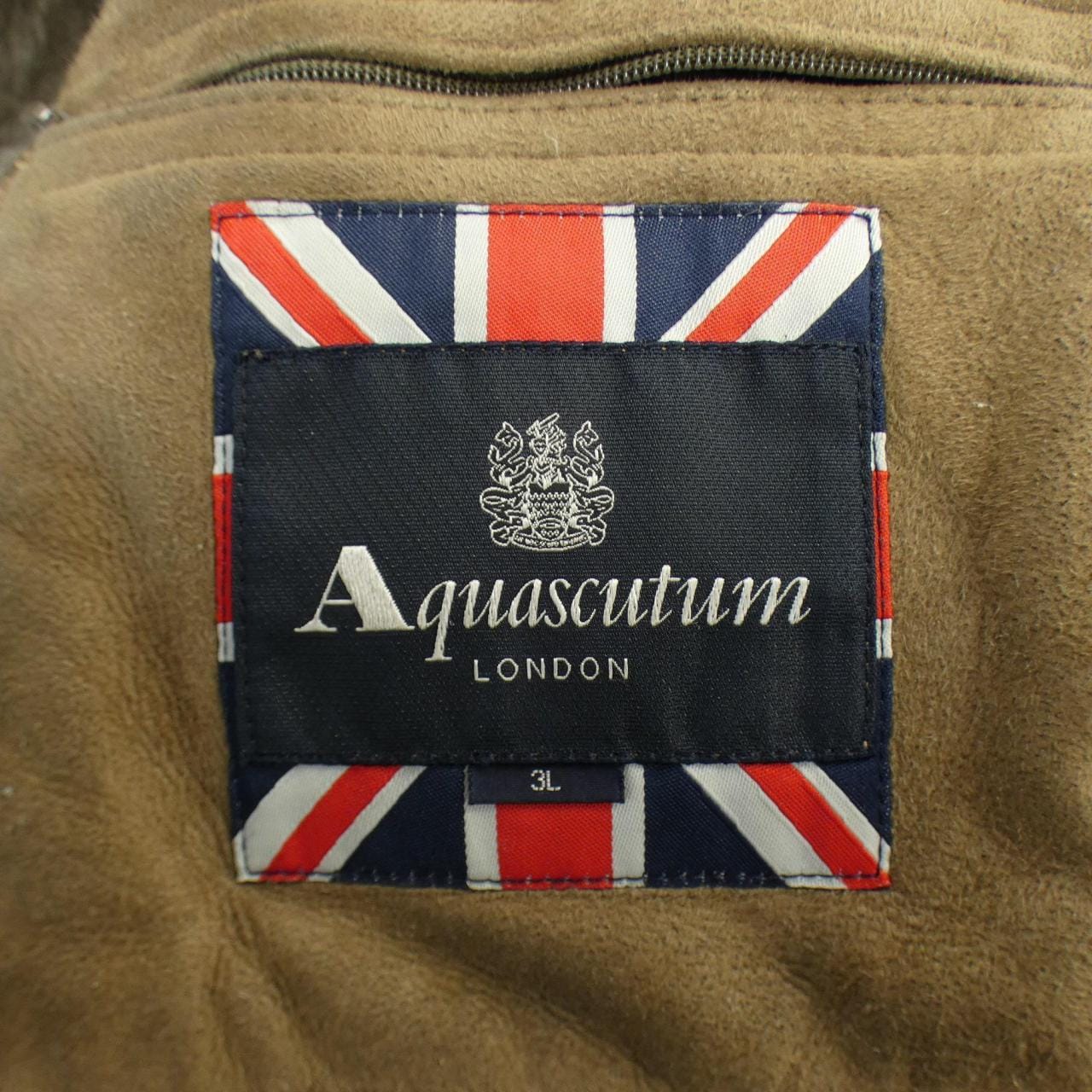 アクアスキュータム Aquascutum ムートンジャケット