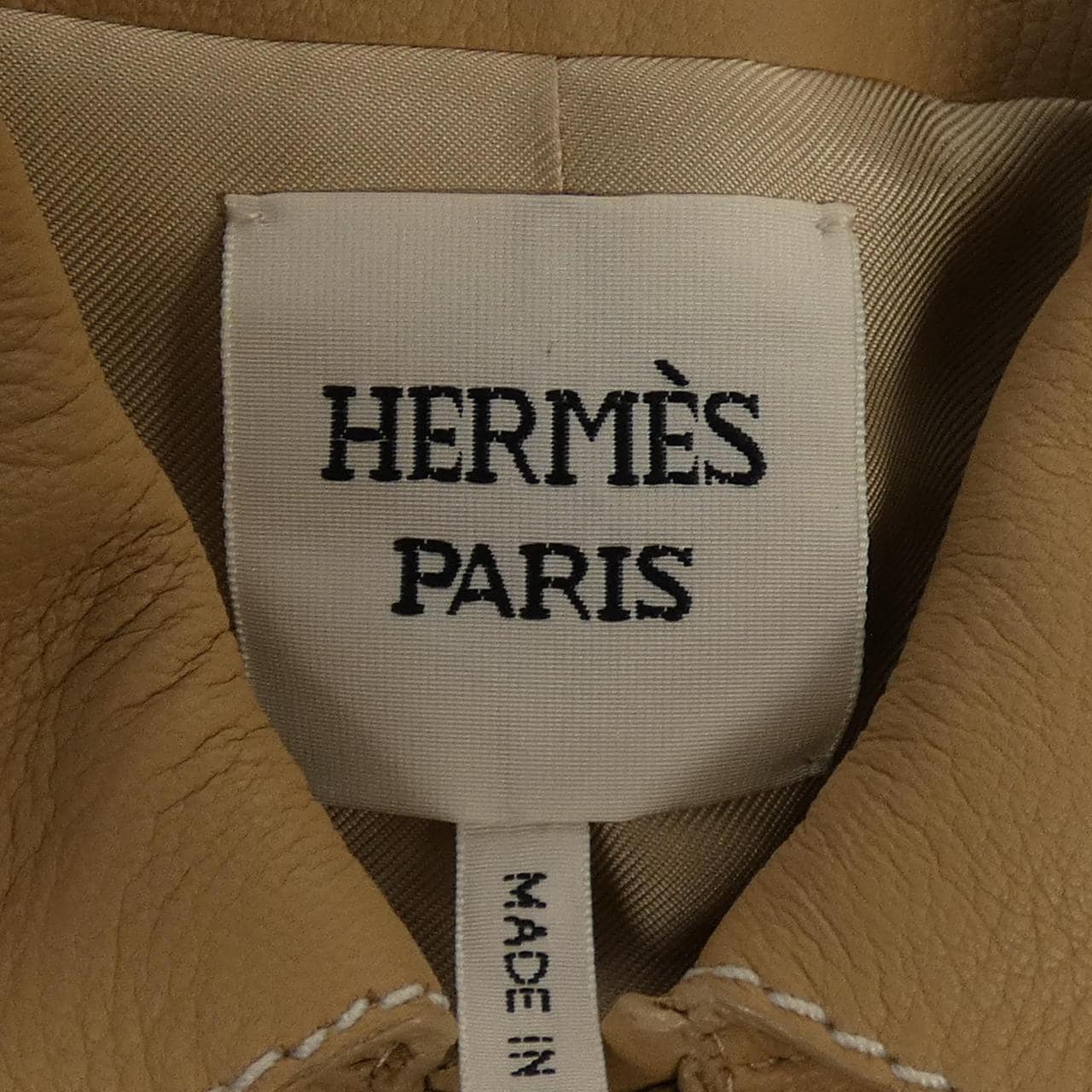エルメス HERMES 3E1220D8 レザージャケット