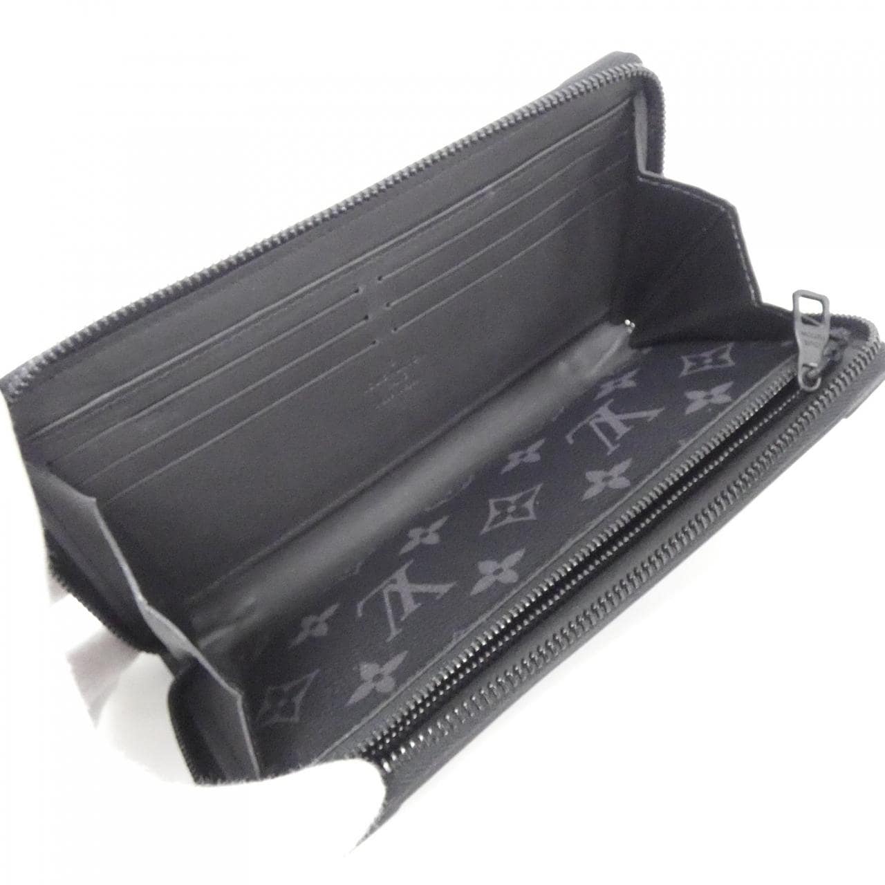 LOUIS VUITTON Monogram Eclipse Trunk拉链錢包 M80558 錢包