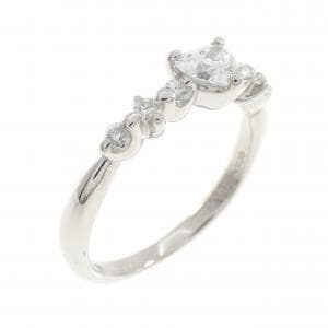 PT900 ダイヤモンド リング 0.313CT E VS2 ハートシェイプ