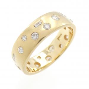 【新品】K18YG ダイヤモンド リング 0.54CT