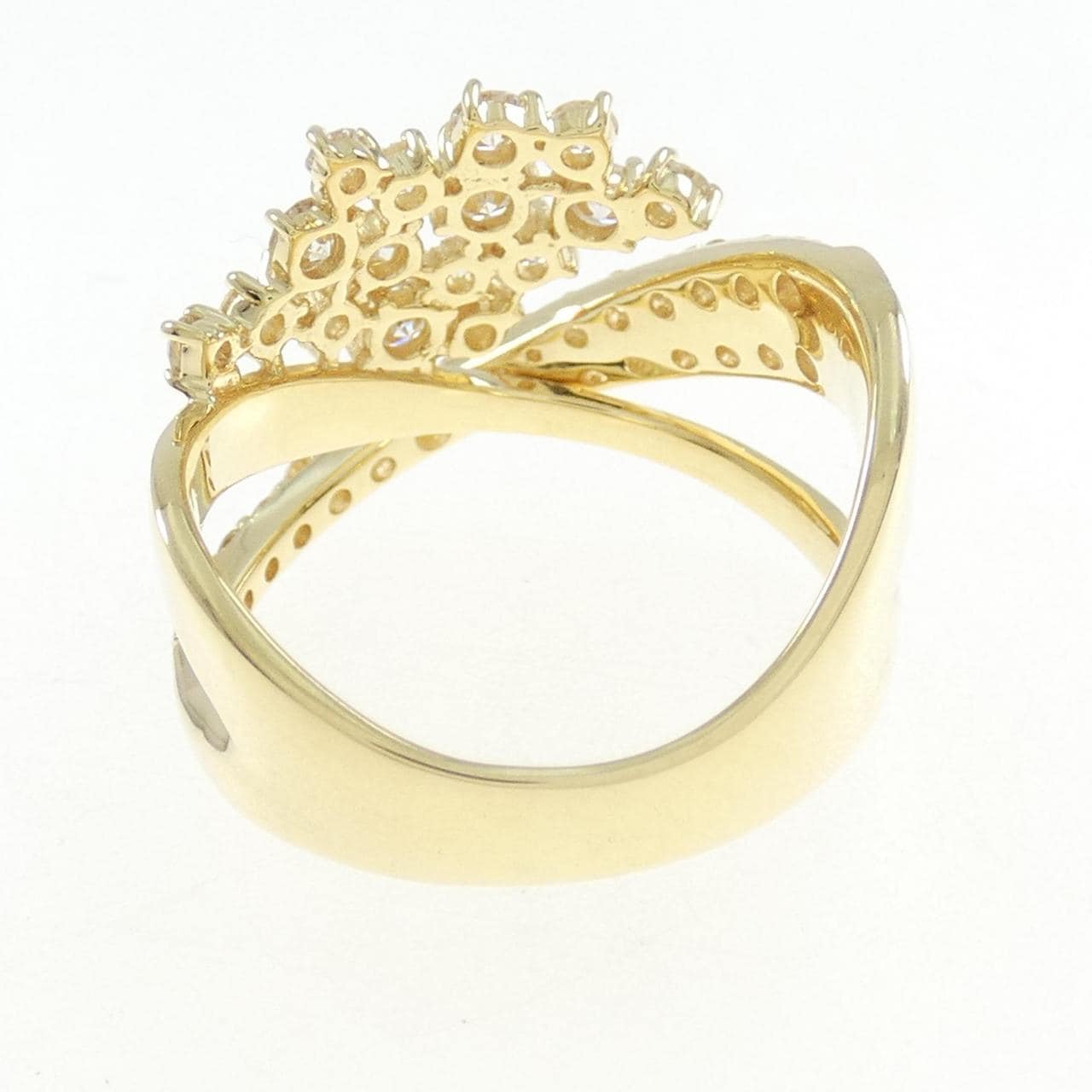 K18YG ダイヤモンド リング 1.03CT