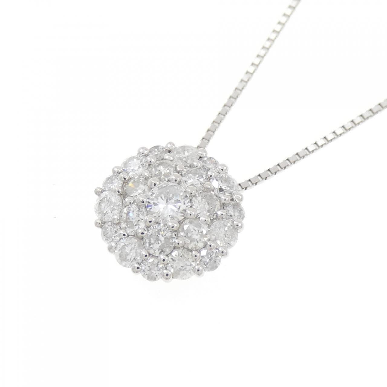 PT900/PT850 Diamond Necklace 1.02CT