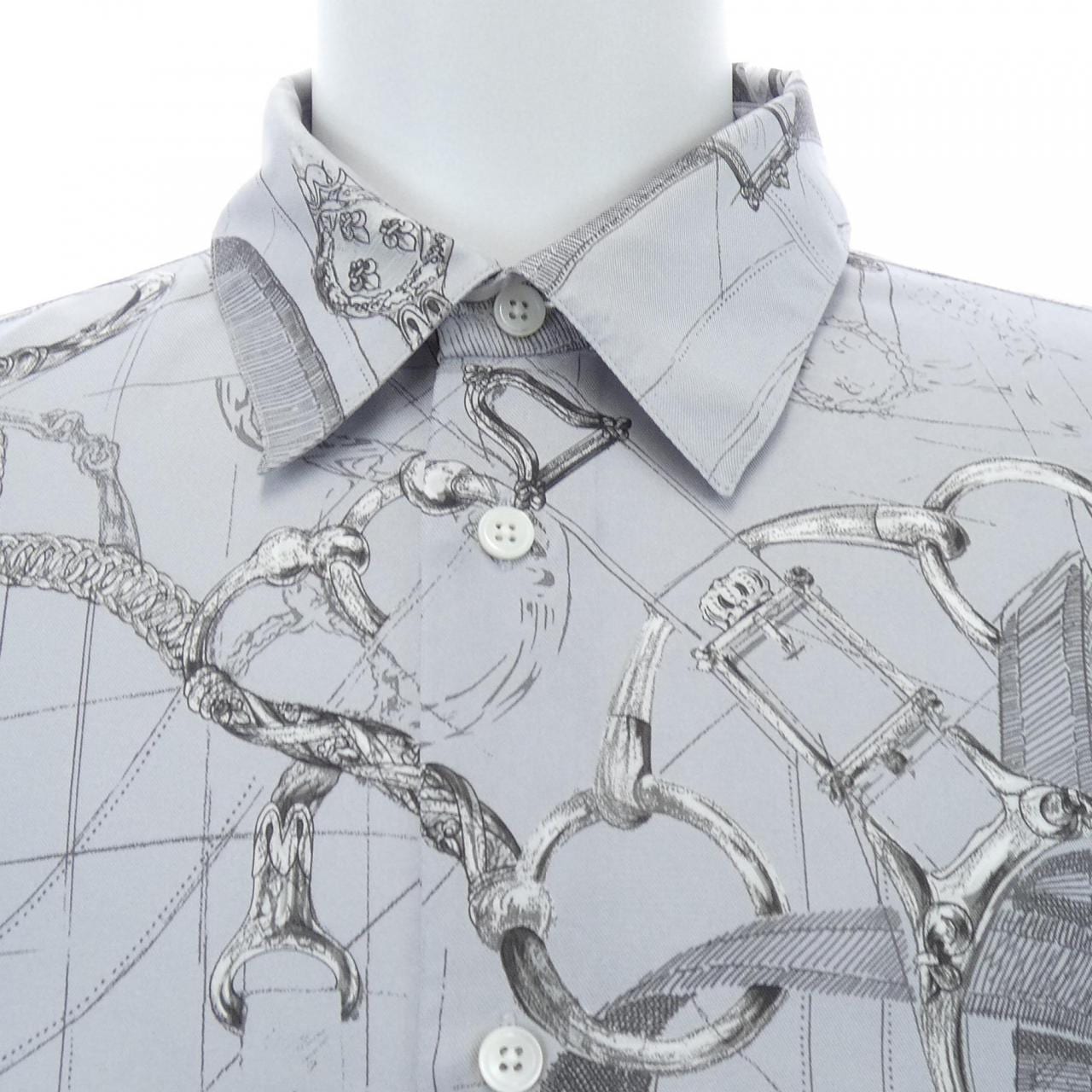 エルメス HERMES カヴァルカドゥール･メタリゼ 566500HF シャツ