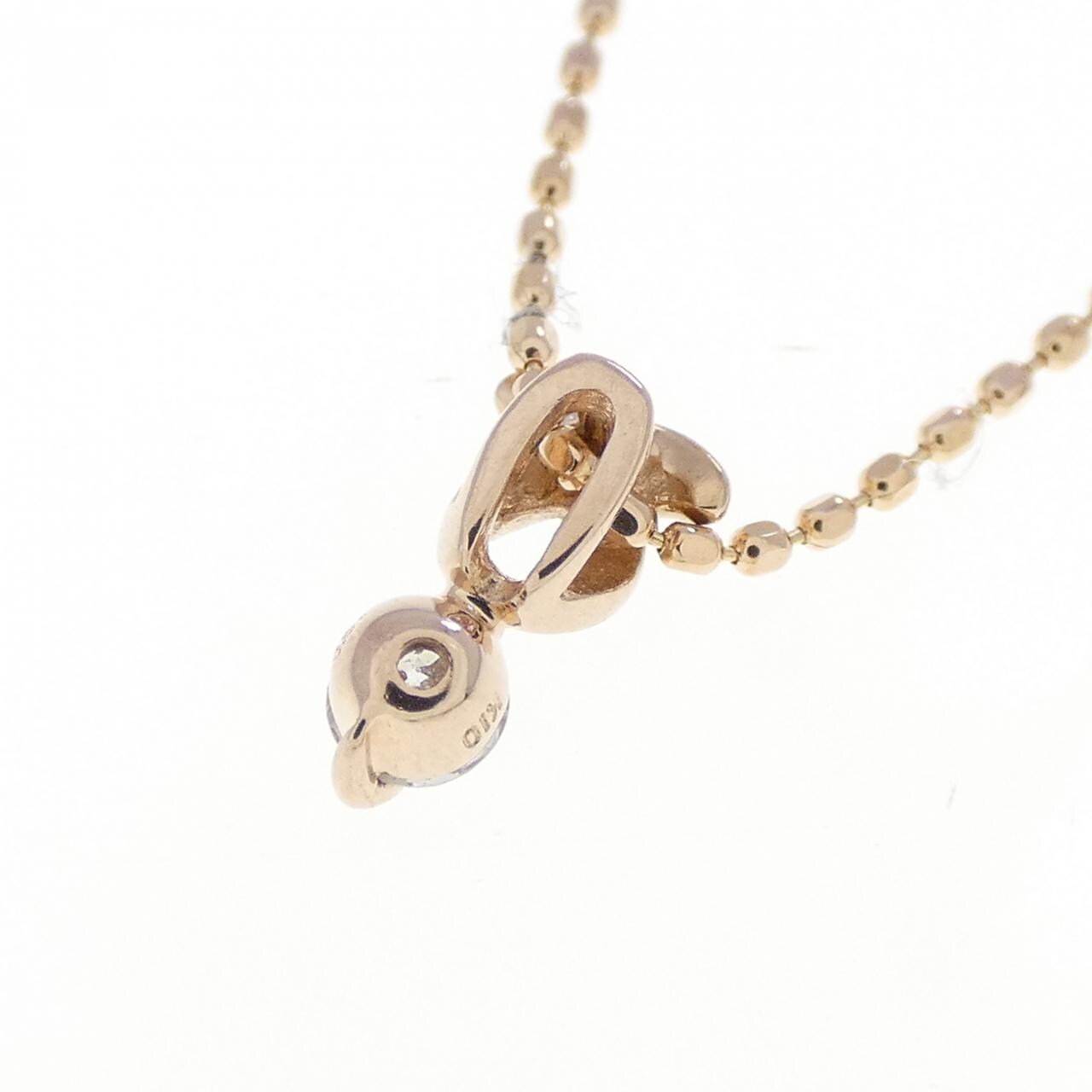 K10PG ダイヤモンド ネックレス 0.07CT
